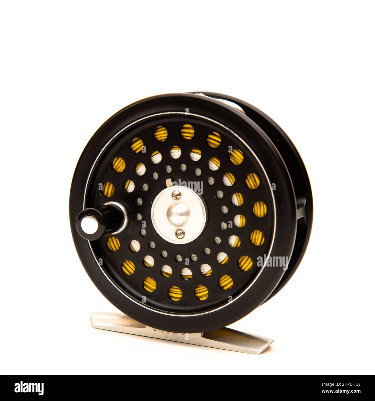 An ultralite fly fishing reel made by the House of Hardy, Alnwick, England  Stock Photo - Alamy