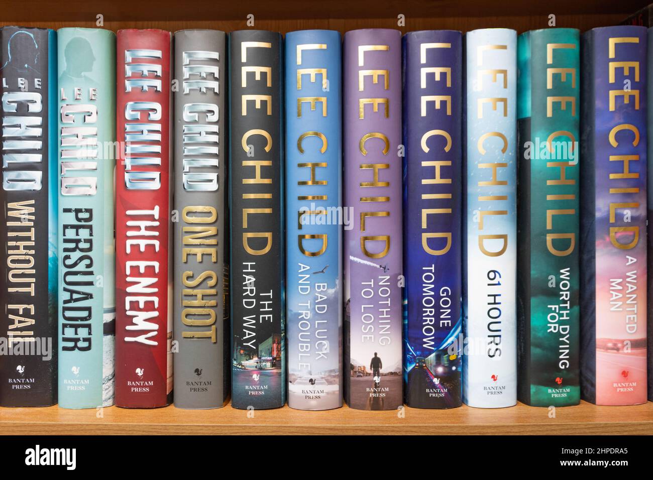 Books by lee child hi-res stock photography and images - Alamy