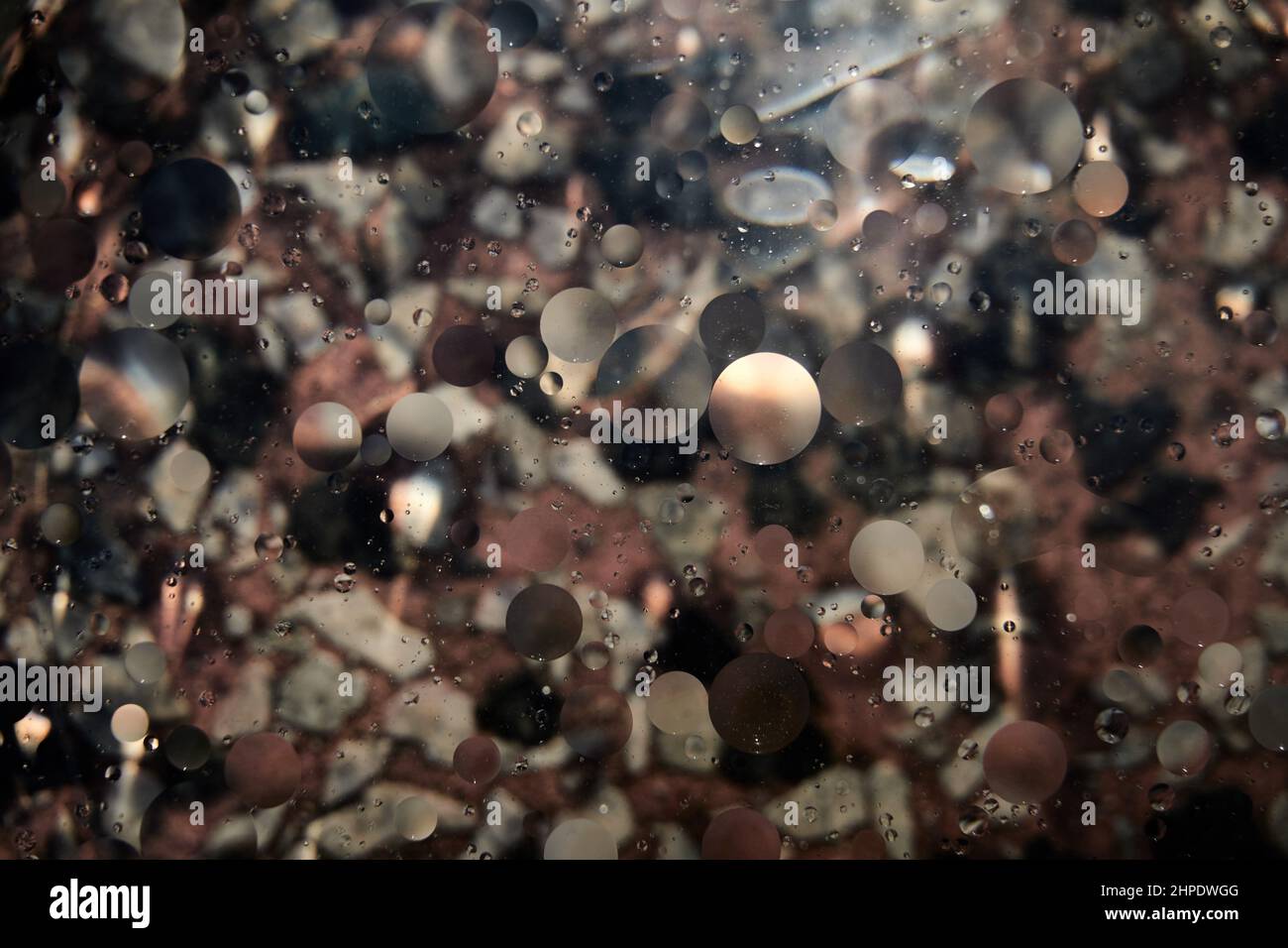 Beautiful background of water drops on a glass Stock Photo - Alamy
