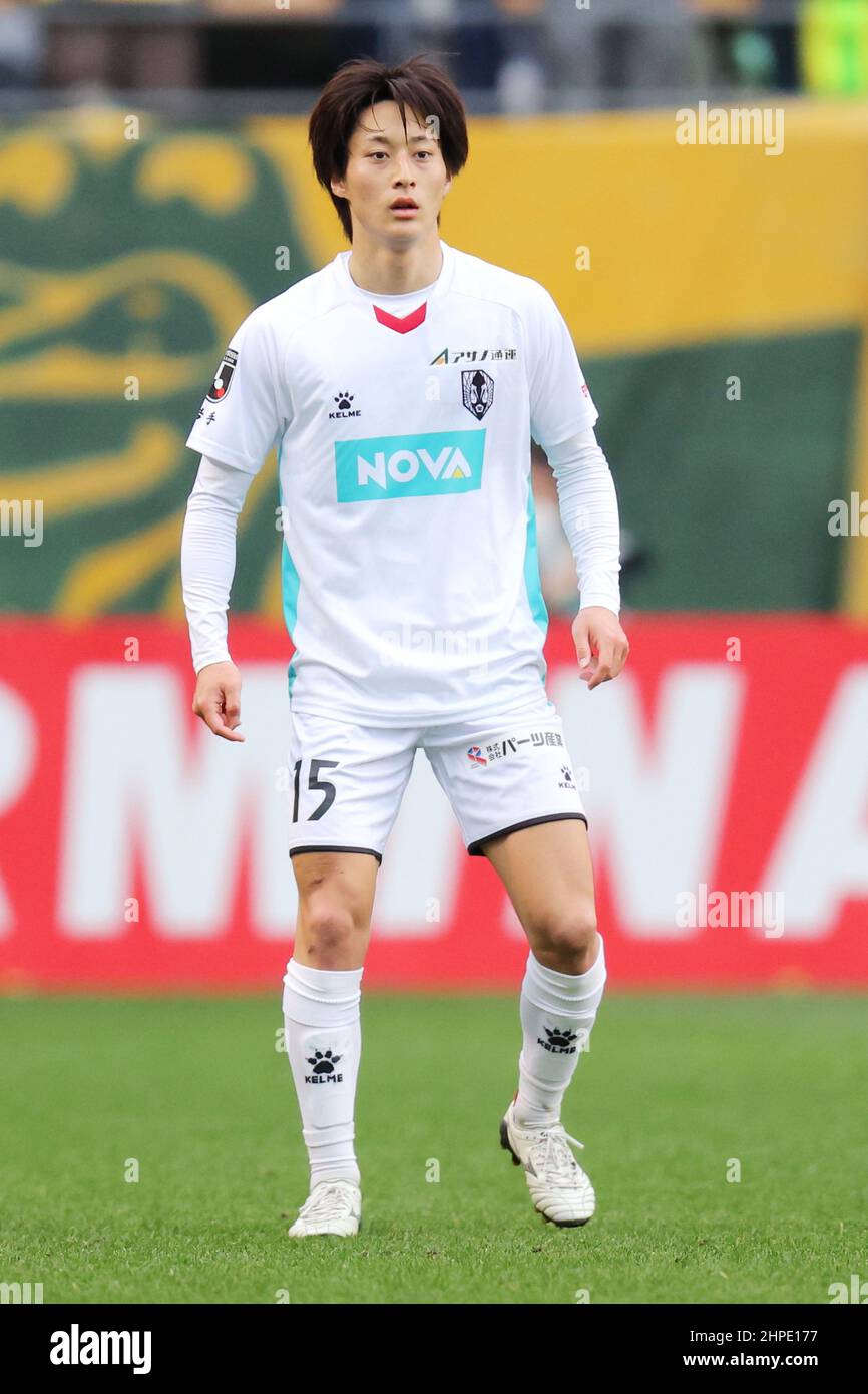 Chiba Japan 19th Feb 22 Toi Kagami Grulla Football Soccer 22 J2 League Match Between Jef United Chiba 0 1 Iwate Grulla Morioka At Fukuda Denshi Arena In Chiba Japan Credit Naoki