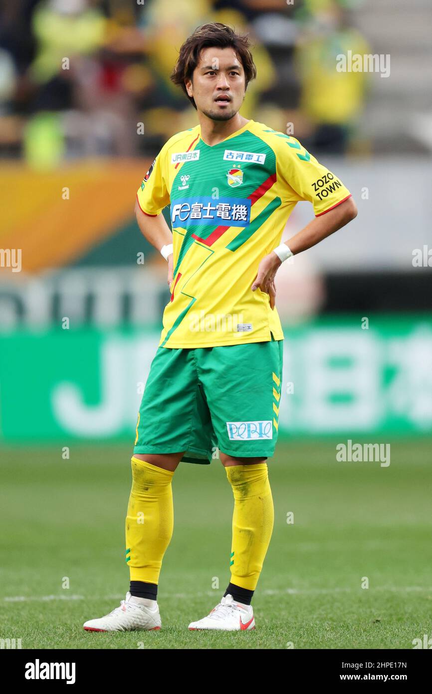 Chiba Japan 19th Feb 22 Koya Kazama Jef Football Soccer 22 J2 League Match Between Jef United Chiba 0 1 Iwate Grulla Morioka At Fukuda Denshi Arena In Chiba Japan Credit Naoki