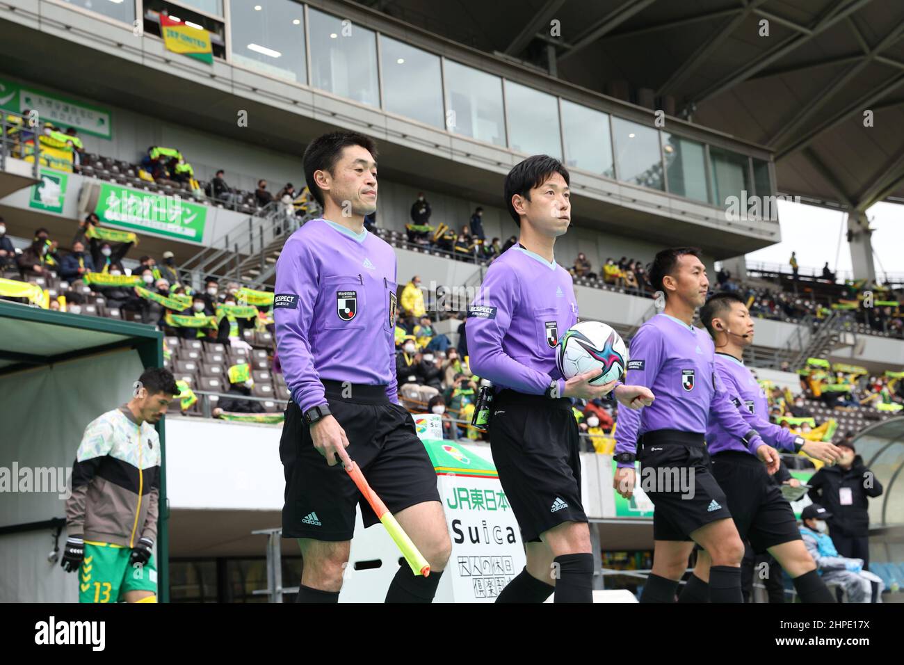 Chiba Japan 19th Feb 22 General View Football Soccer 22 J2 League Match Between Jef United Chiba 0 1 Iwate Grulla Morioka At Fukuda Denshi Arena In Chiba Japan Credit Naoki Nishimura Aflo