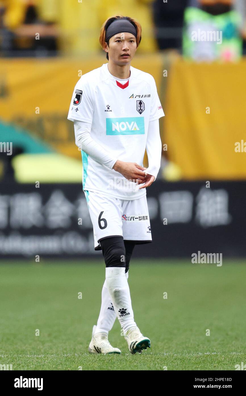 Chiba Japan 19th Feb 22 Kentaro Kai Grulla Football Soccer 22 J2 League Match Between Jef United Chiba 0 1 Iwate Grulla Morioka At Fukuda Denshi Arena In Chiba Japan Credit Naoki