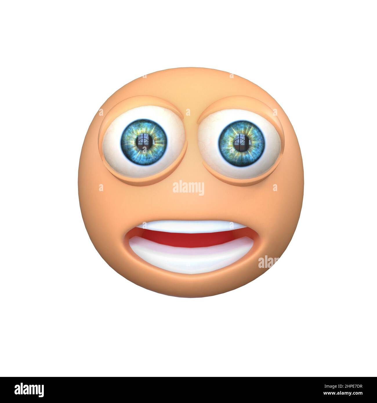 Cursed Emoji PNG Isolated HD