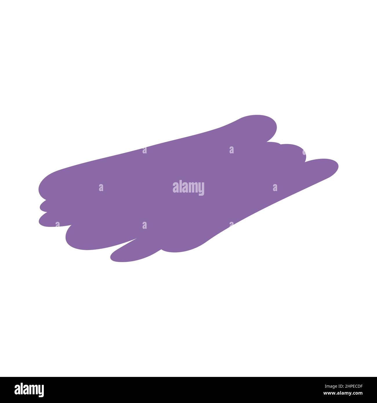 Highlight marker icon, brush element ink symbol, stroke hand made note ...