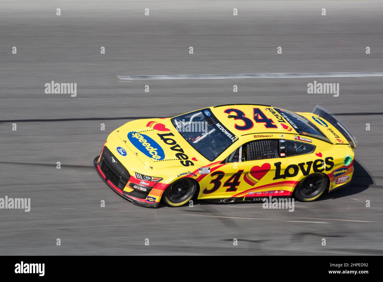 Daytona, FL. February 20, 2022: NASCAR Cup Series driver Michael