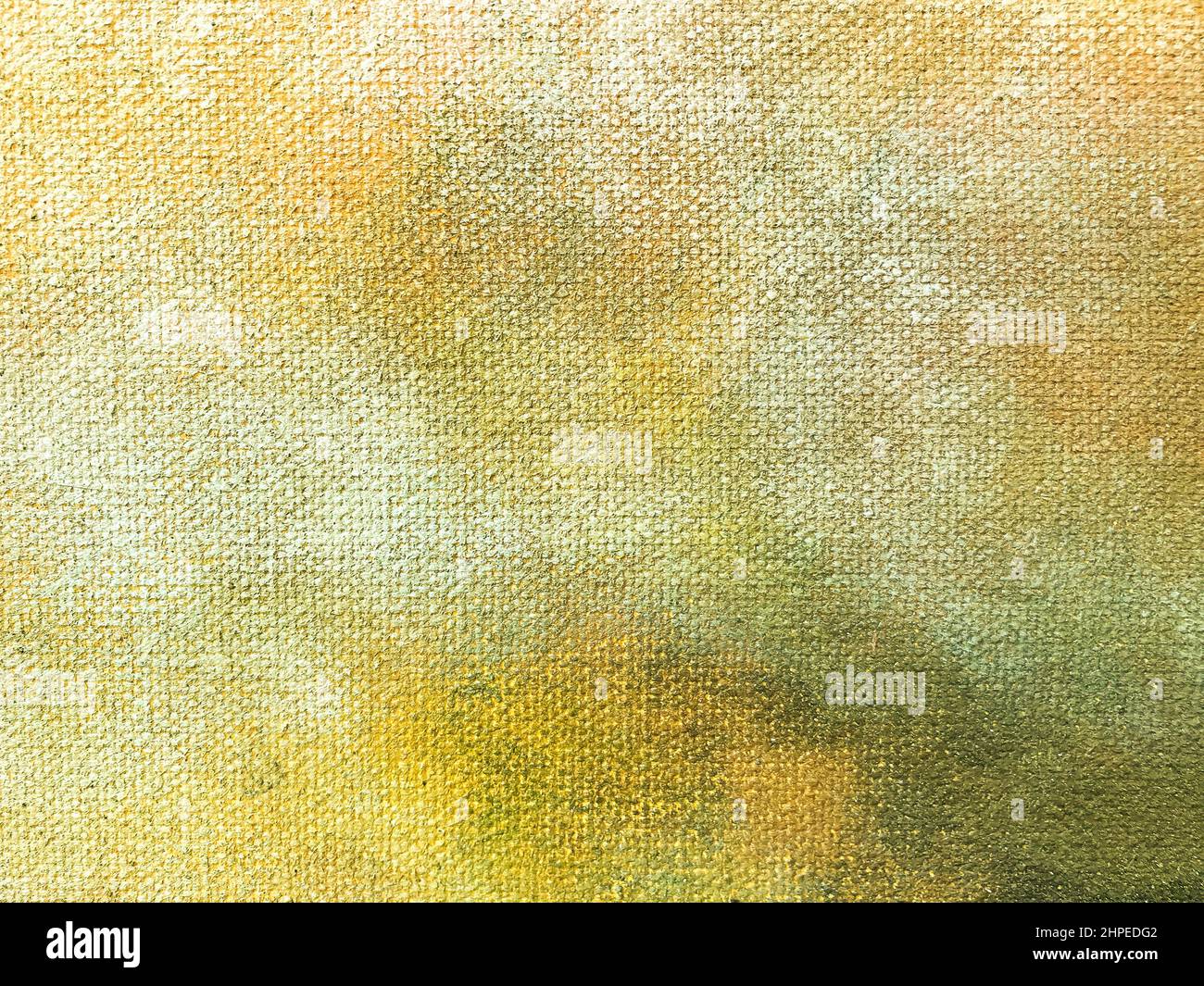 Abstract art background light green and yellow colors. Watercolor ...