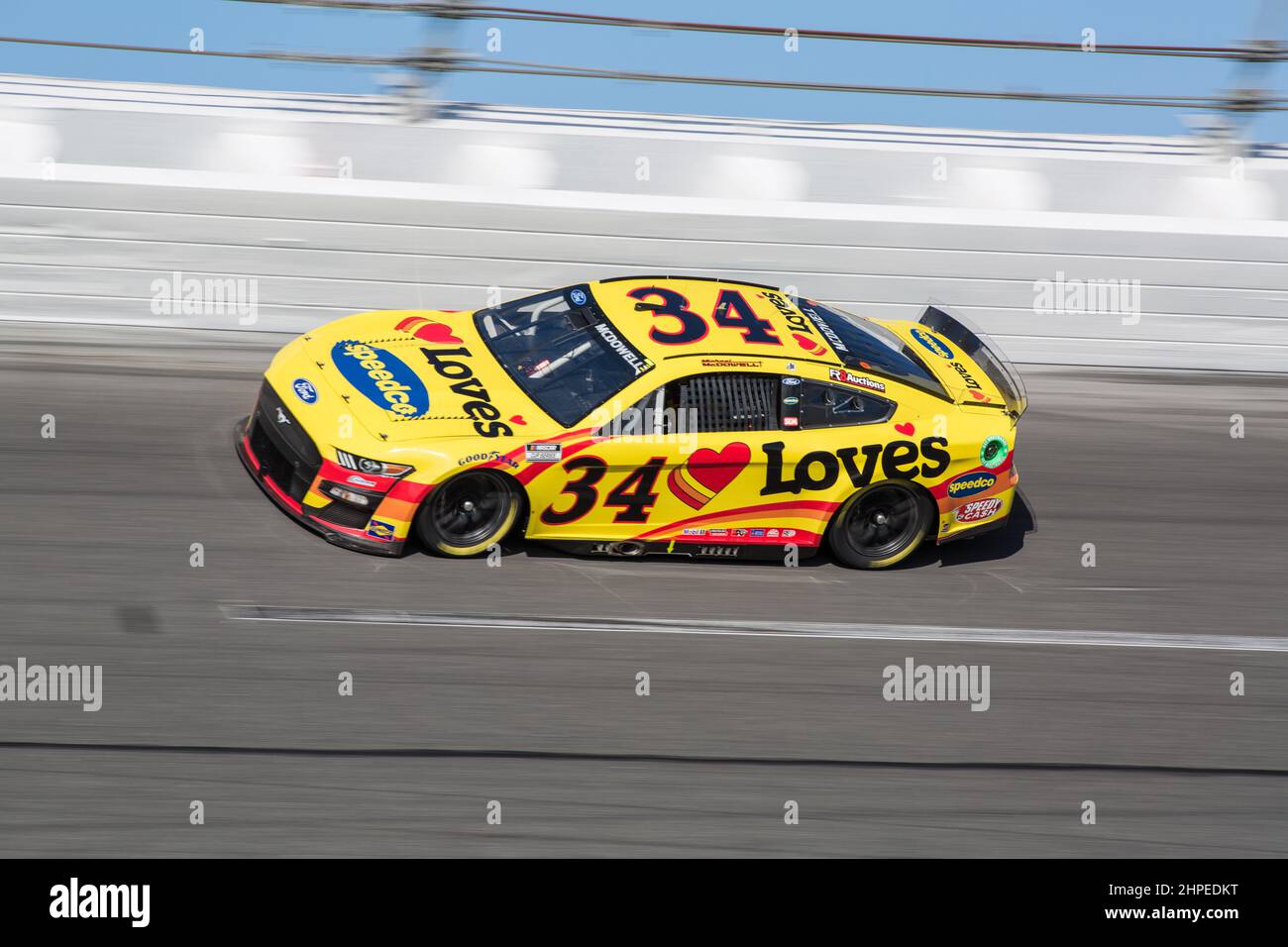 Daytona, FL. February 20, 2022: NASCAR Cup Series driver Michael