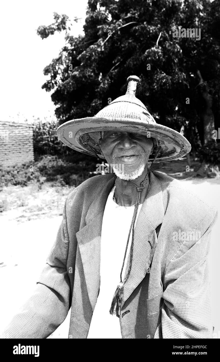 Burkina Faso Man Portrait Burkina Black And White Stock Photos & Images