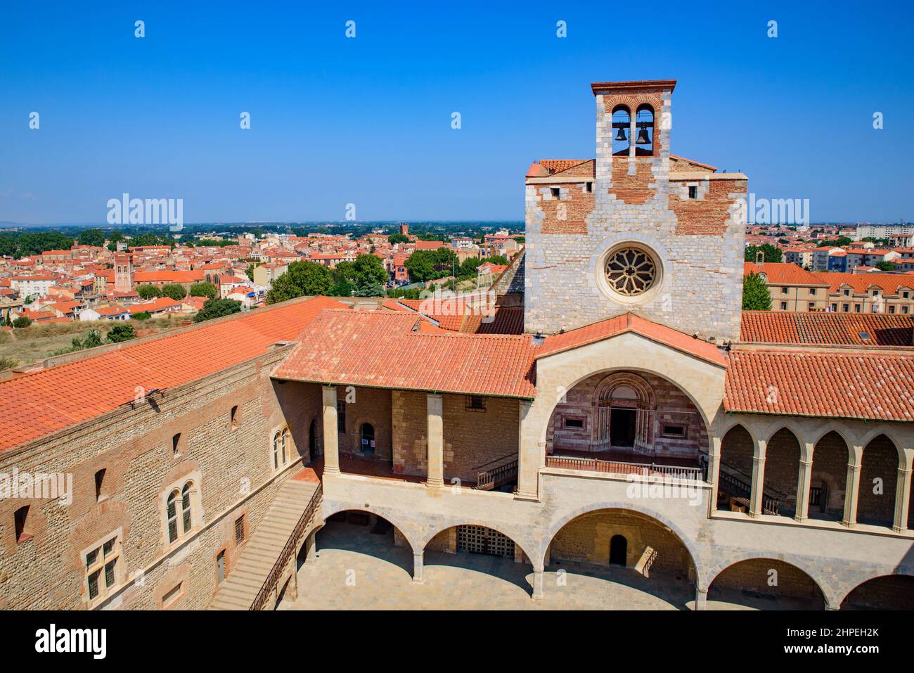 Palace of the Kings of Majorca (Palais des Rois de Majorque), a fortress in Perpignan, France