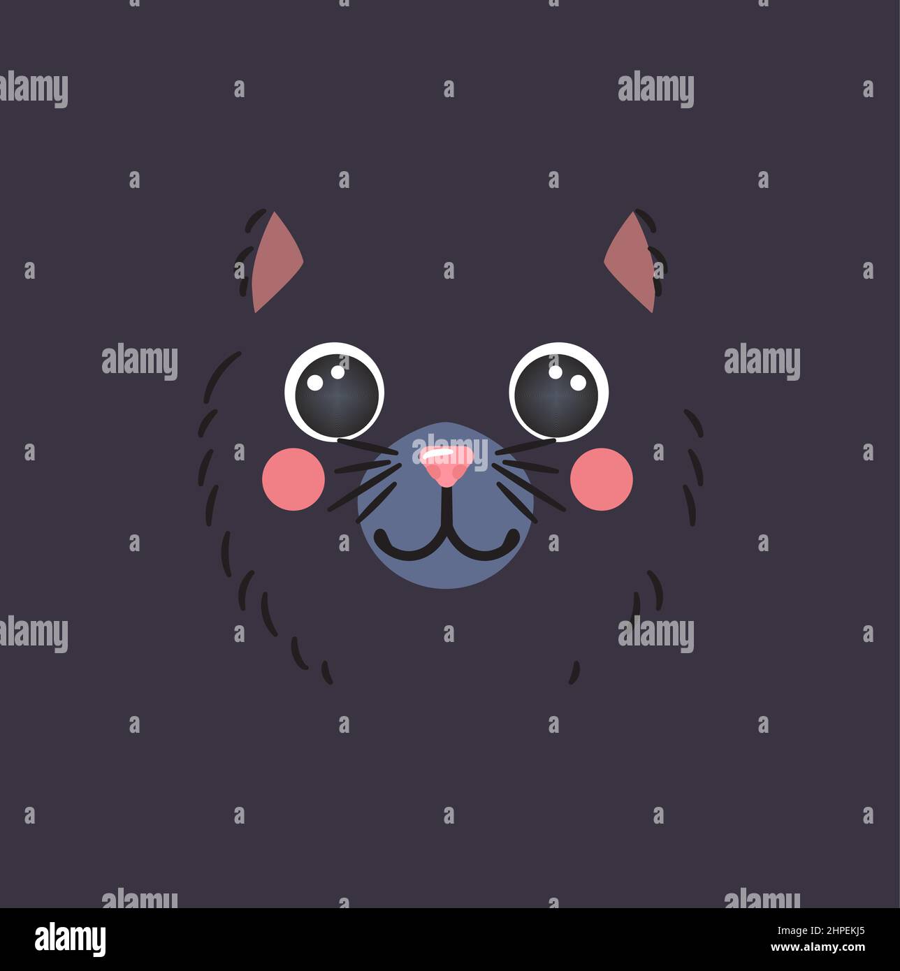 Cute Cats Collection, Vector Icons, Hand Drawn Illustrations