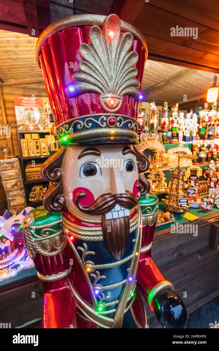 England, London, Southwark, Riverside Christmas Market, Display of