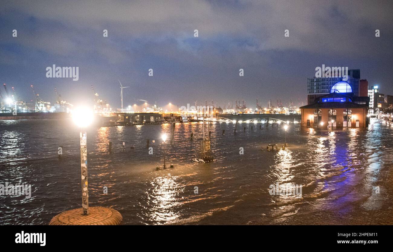 Hamburg, Germany. 21st Feb, 2022. CORRECTING TIME OF DAY The fish