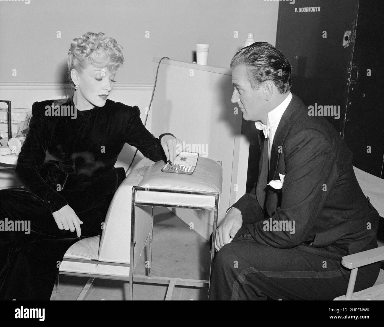 John wayne and marlene dietrich in pittsburgh 1942 directed by lewis
