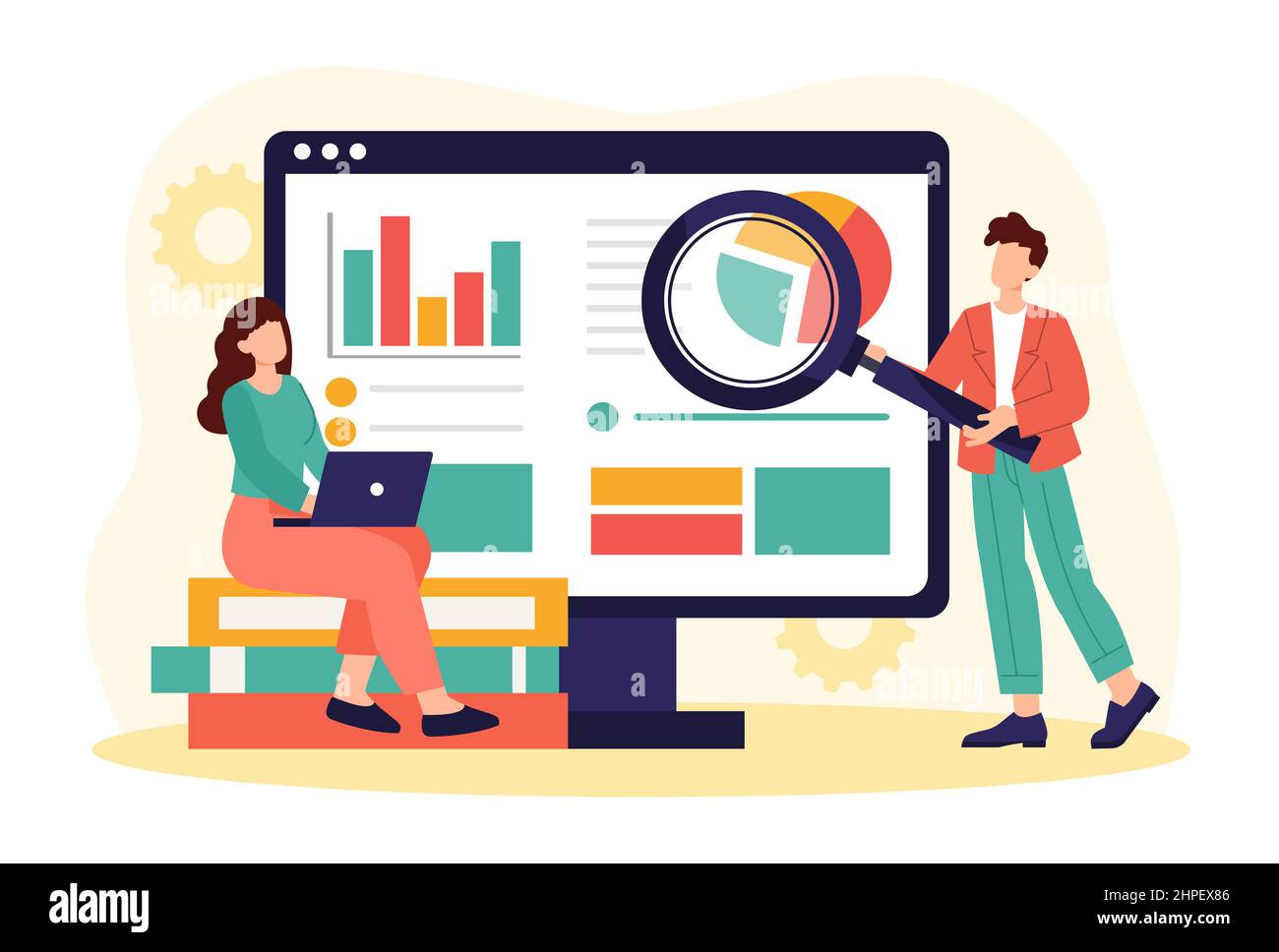 Data analysis concept Stock Vector Image & Art - Alamy