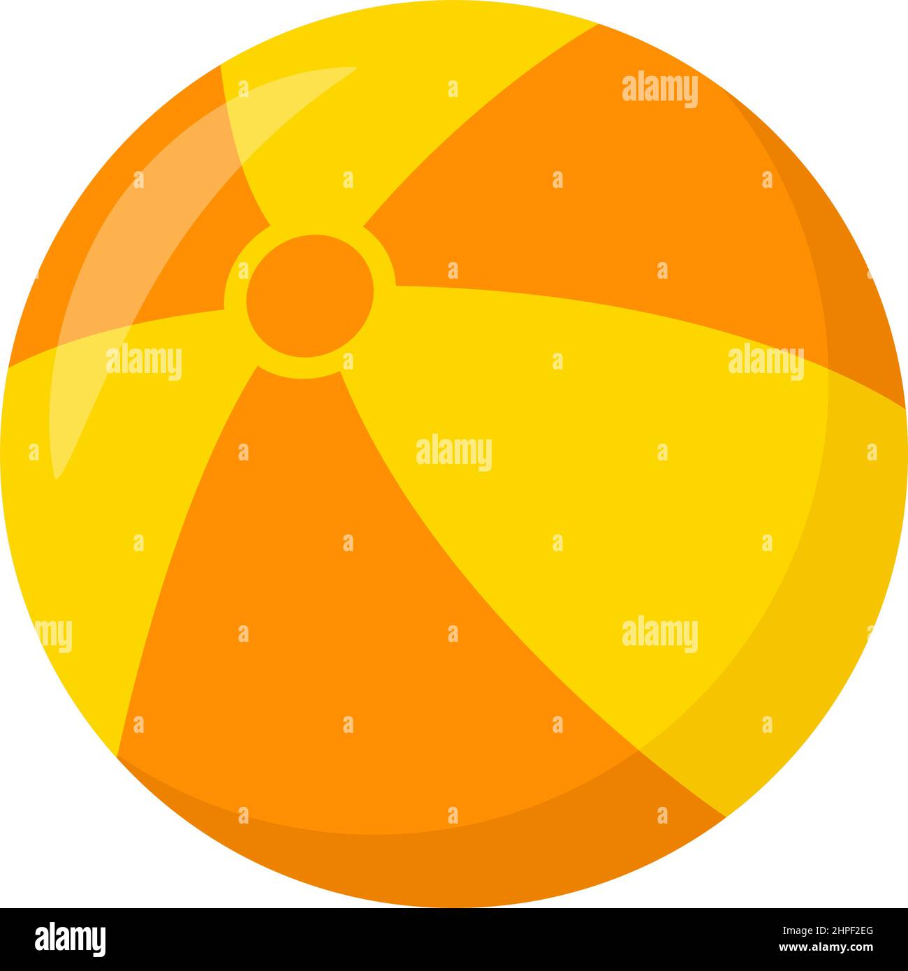 Kid toy ball, vector illustration Stock Vector Image & Art Alamy