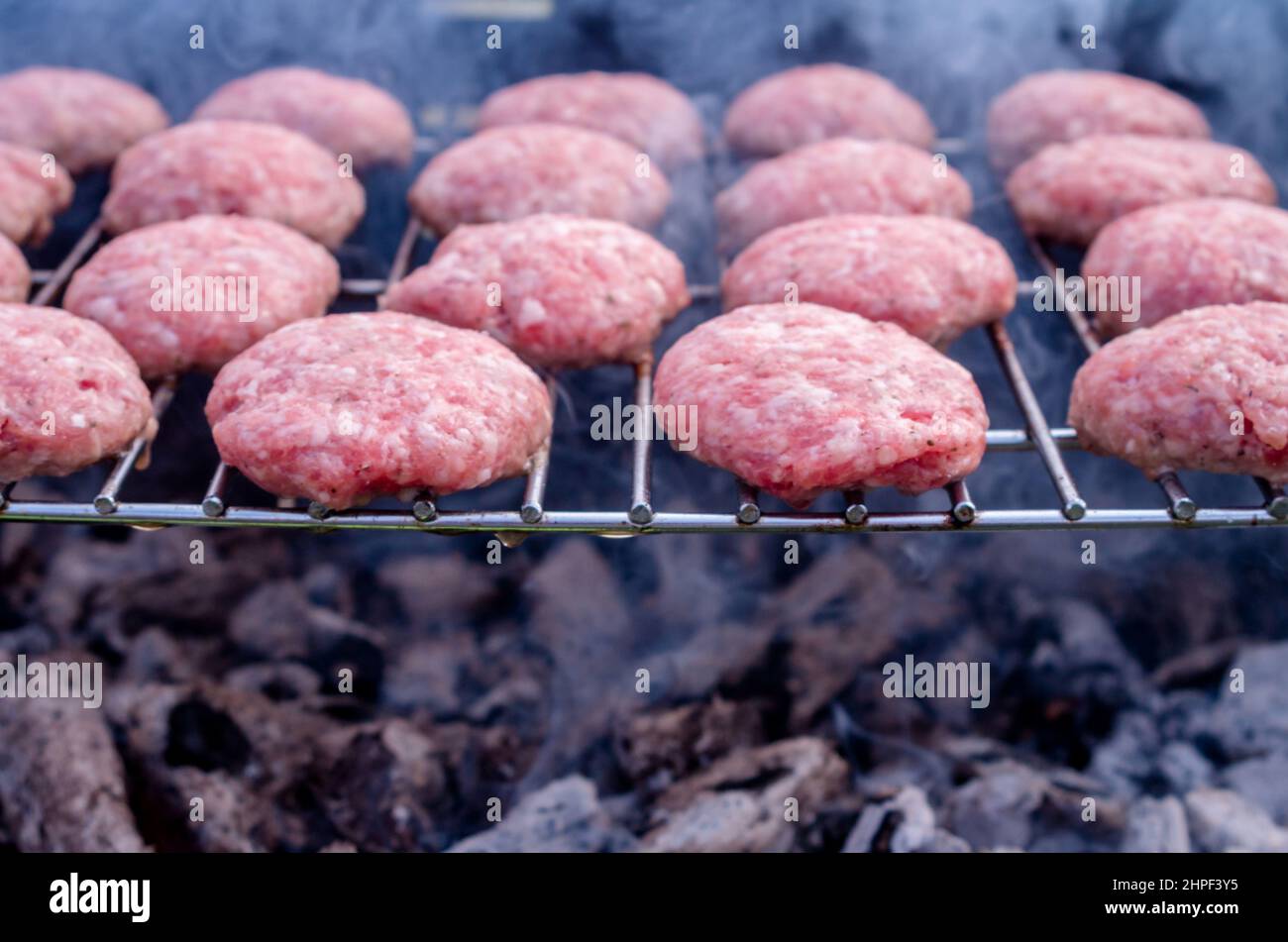 Meatballs on the grill hires stock photography and images Alamy