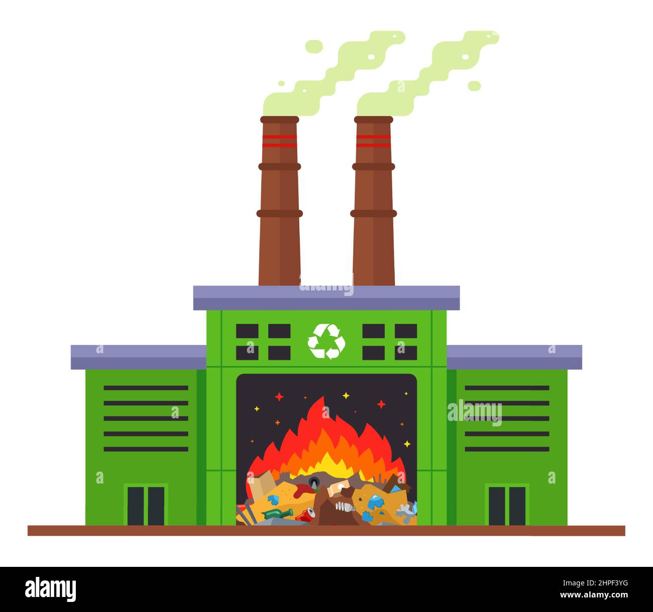 Disposal of toxic substances Stock Vector Images Alamy