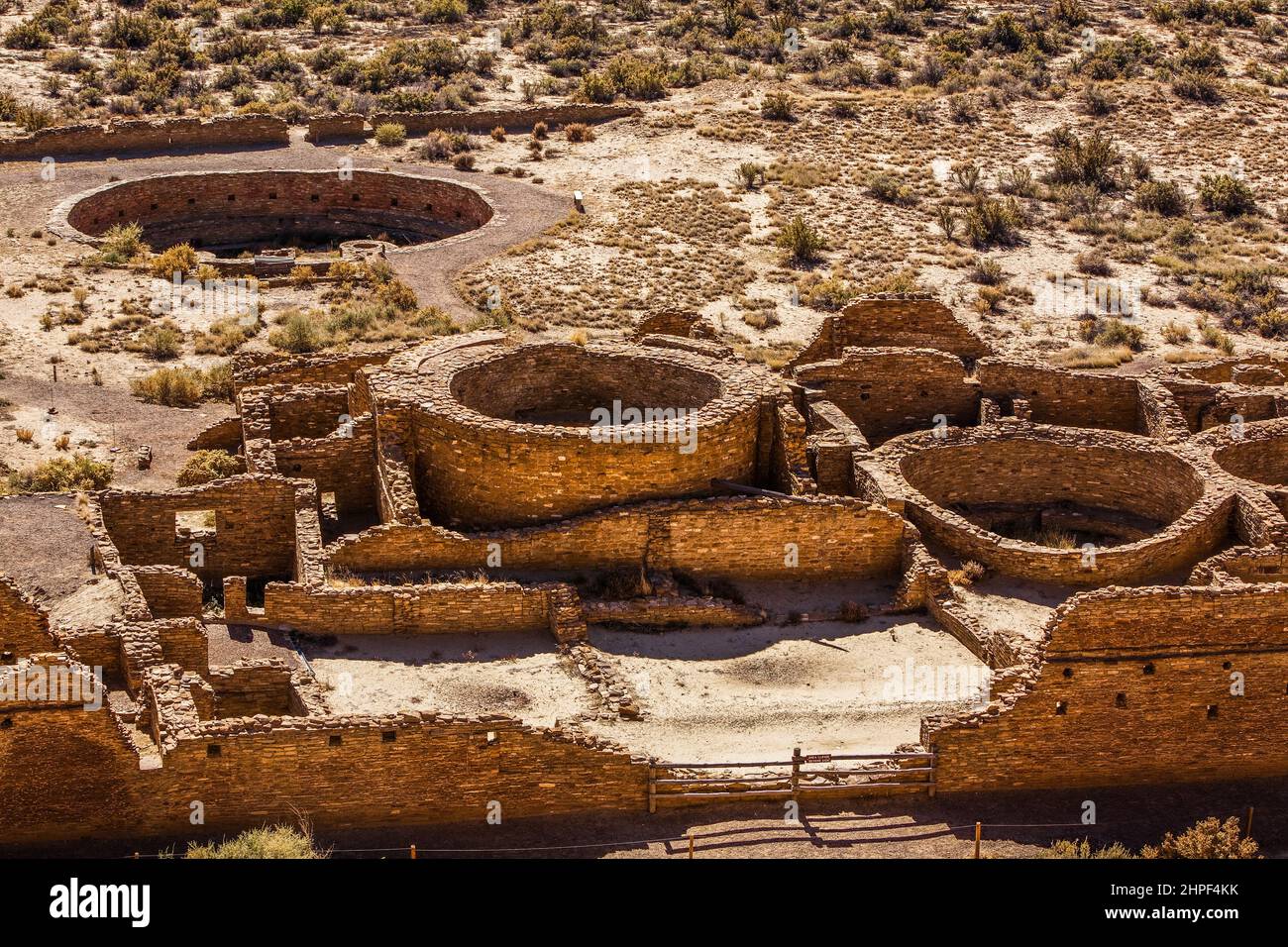 Chetro Ketl, an ancient Ancestral Puebloan Native American ruin in Chaco  Culture National Historical Park. Chaco Culture is a UNESCO World Heritage  S Stock Photo - Alamy