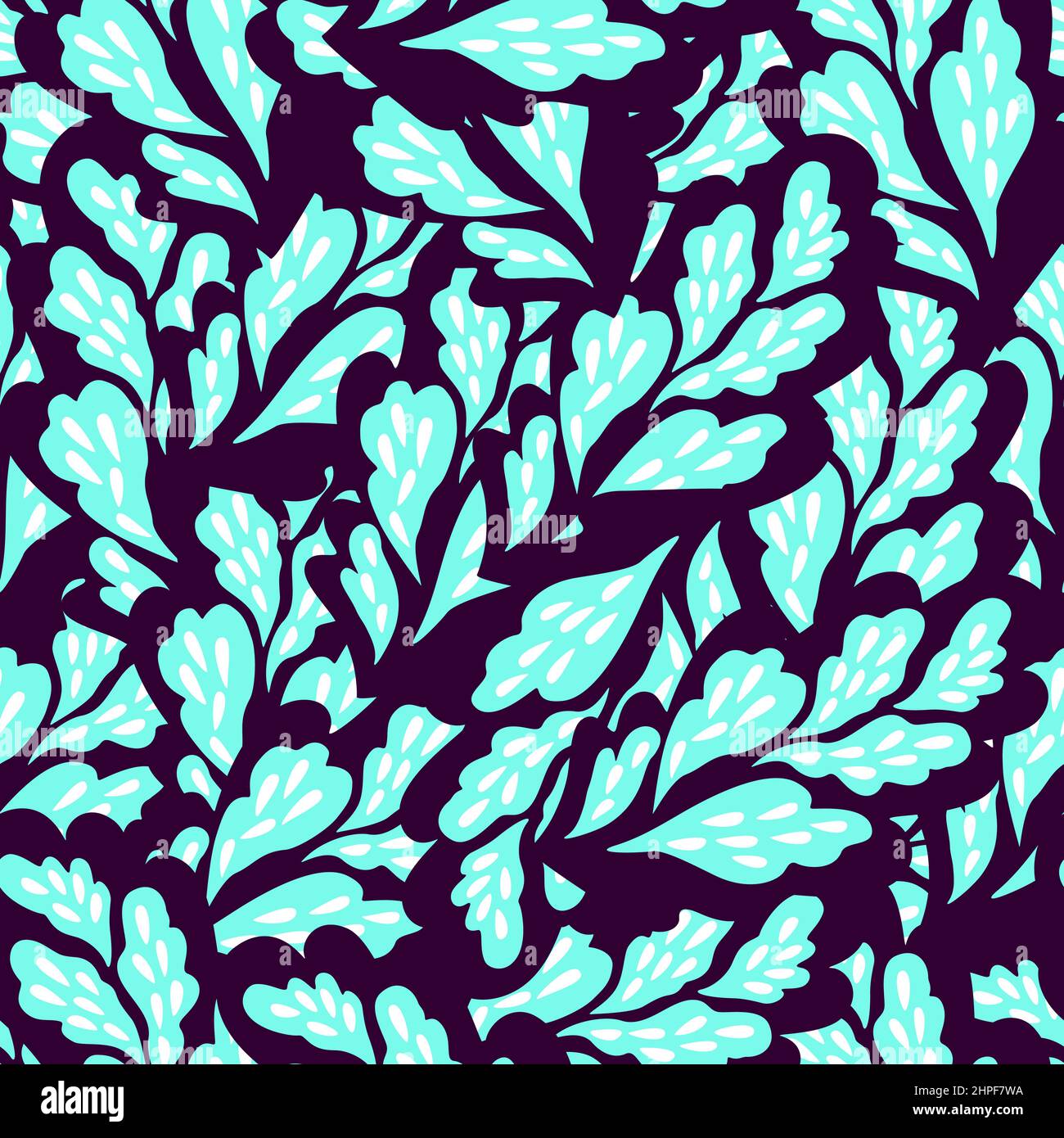 Elegance seamless pattern with plant organic psychedelic structures and elements. Stock Vector