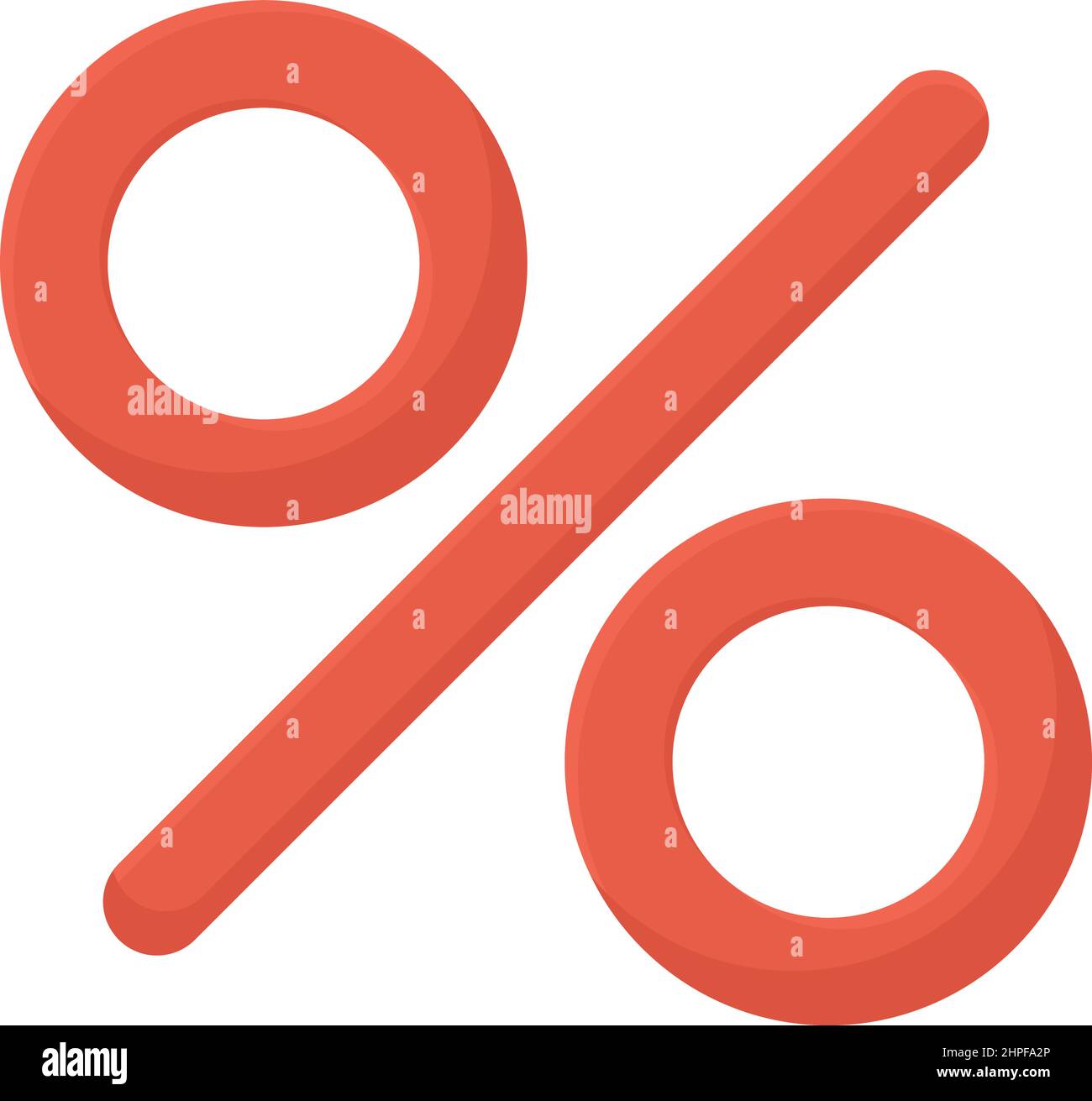 red percentage symbol Stock Vector Image & Art Alamy