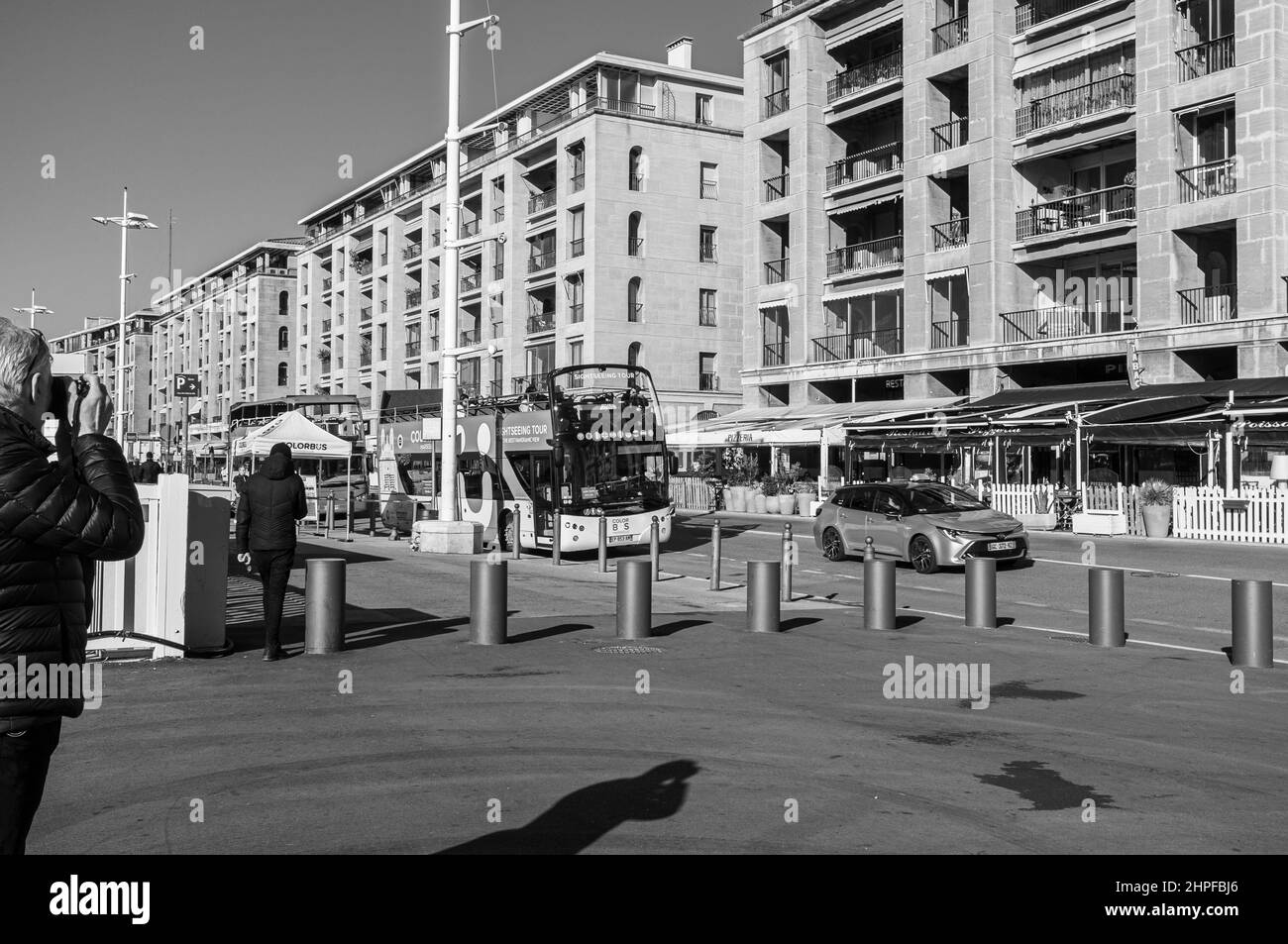 LE VIEUX PORT, MARSEILLE, BDR FRANCE 13 Stock Photo