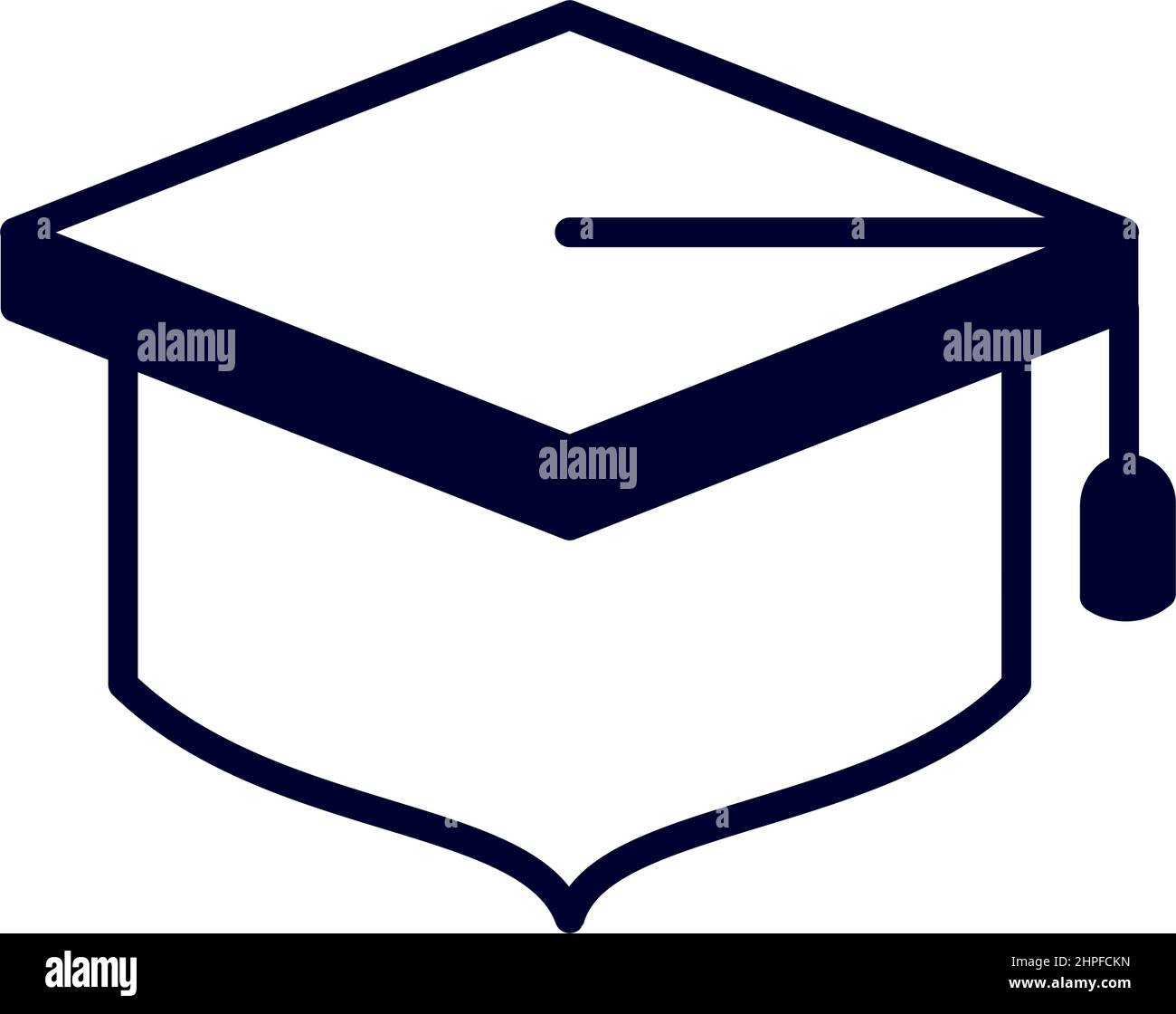graduation cap icon Stock Vector Image & Art - Alamy