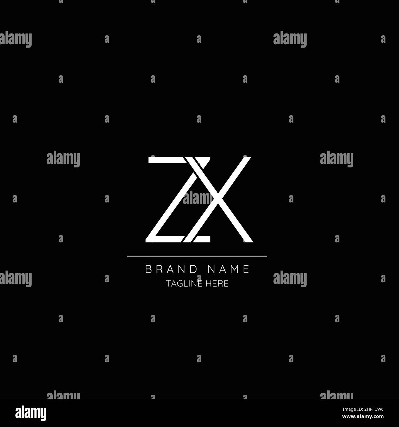 Zx logo Stock Vector Images - Alamy