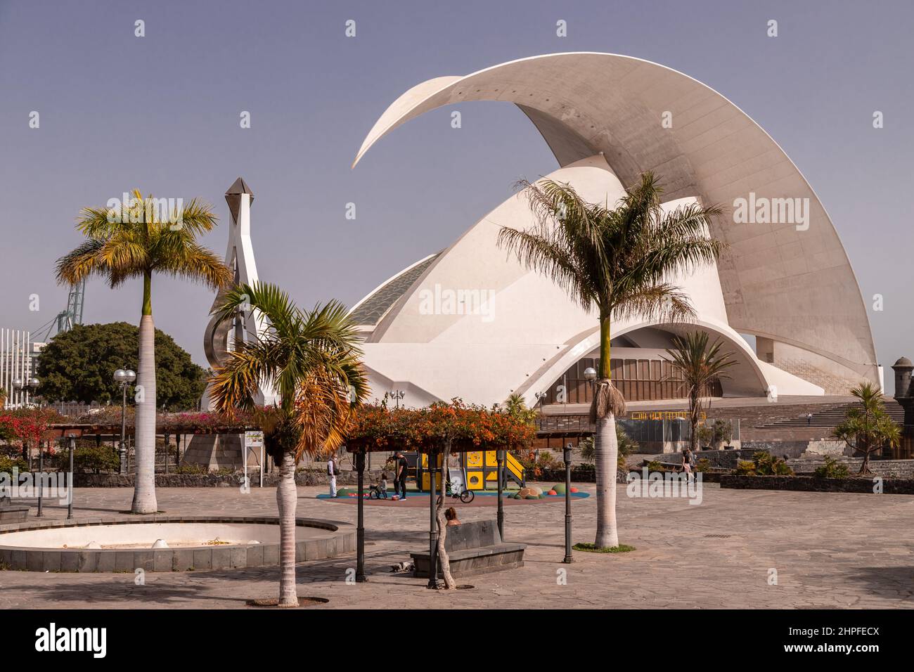 Auditorio de Tenerife at Santa Cruz de Tenerife, Tenerife, Canary Islands Stock Photo