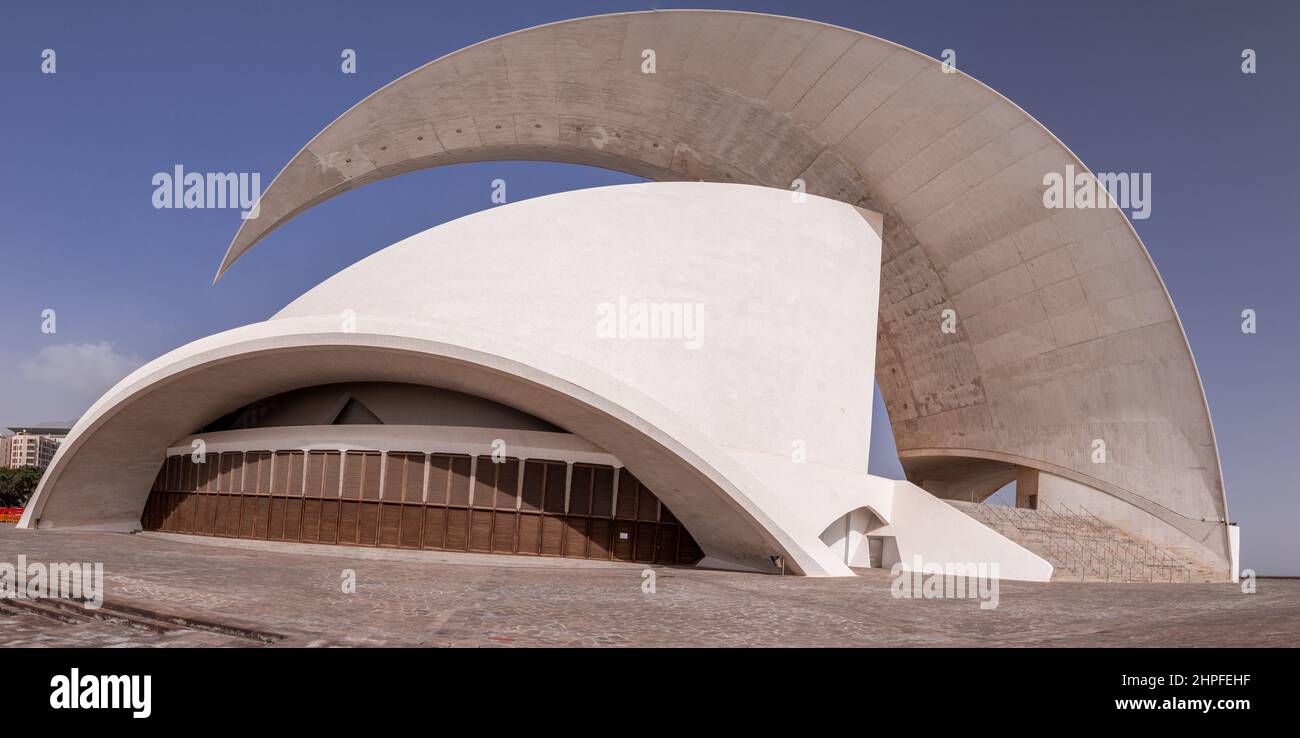 Auditorio de Tenerife at Santa Cruz de Tenerife, Tenerife, Canary Islands Stock Photo