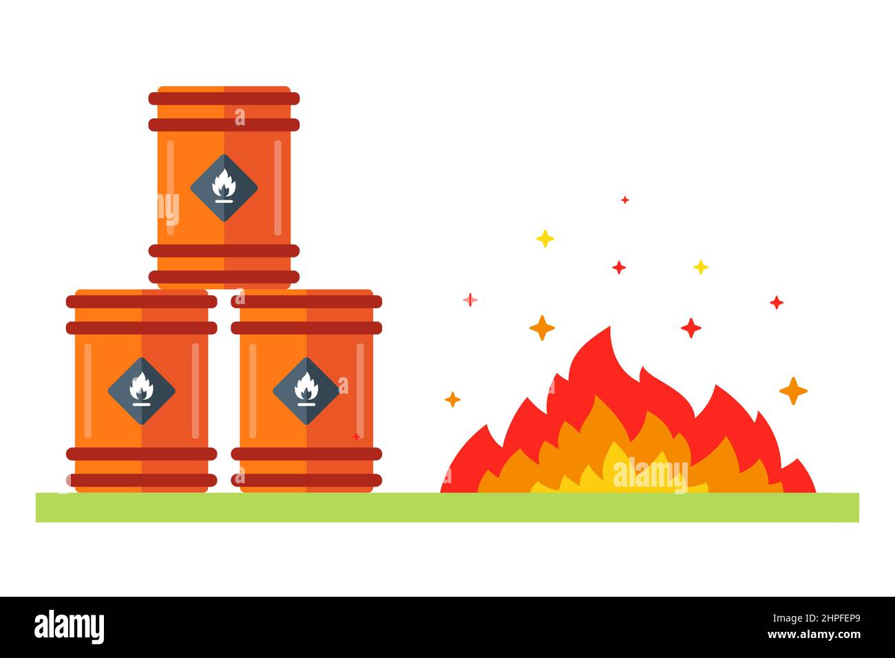 Burn barrel near propane tank hires stock photography and images Alamy