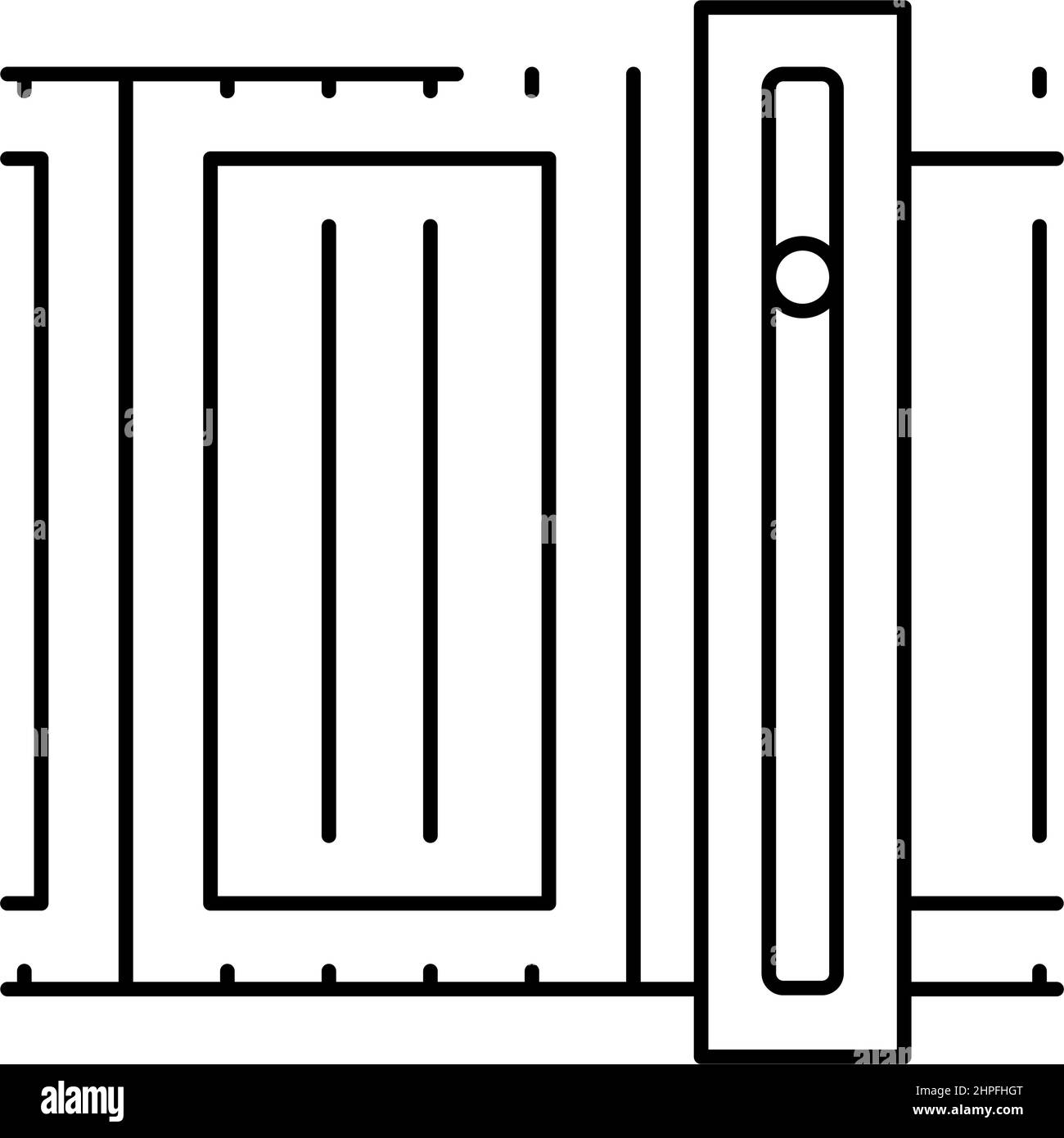 glass manufacturing factory equipment line icon vector illustration ...