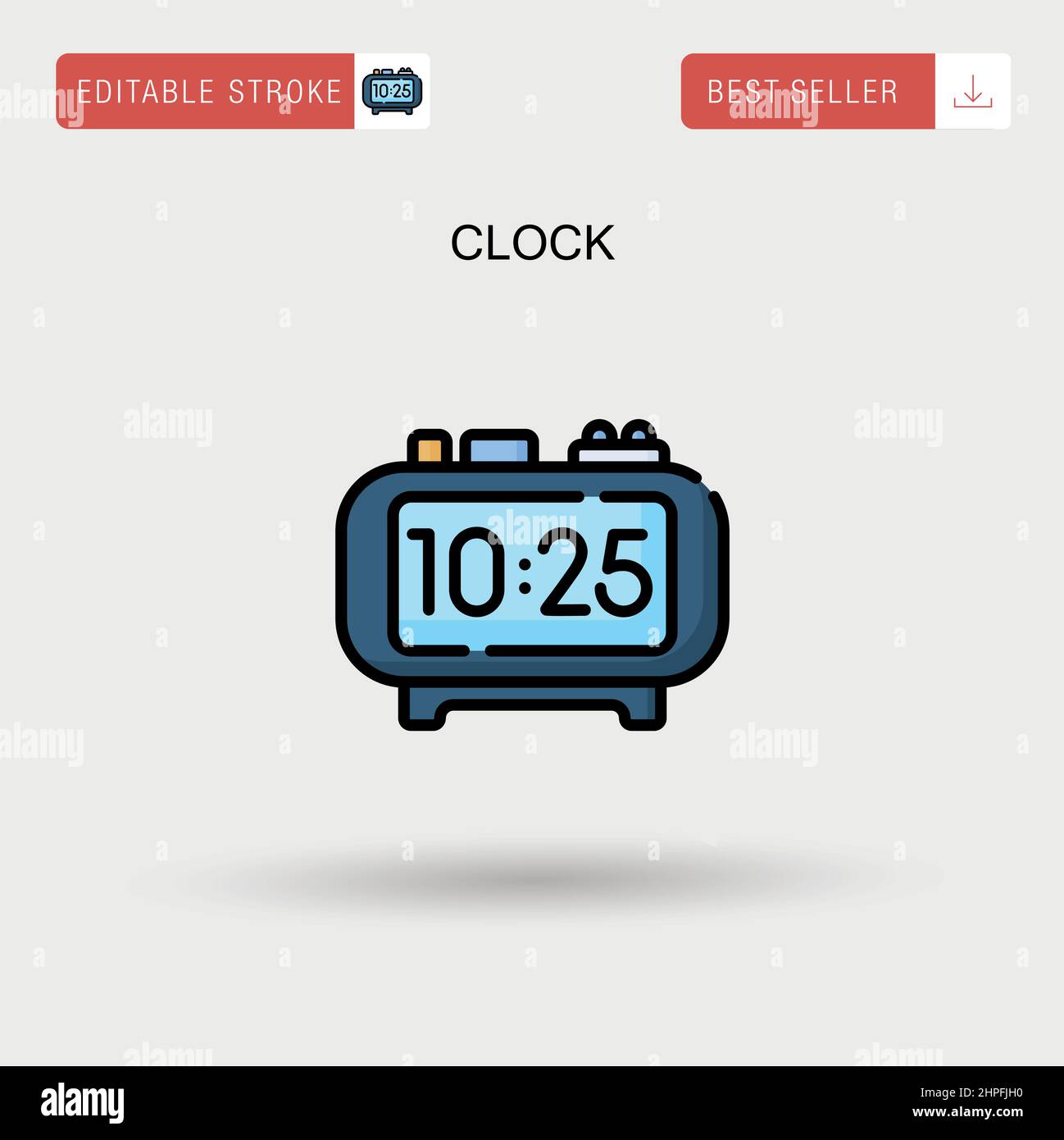 24 hour clock face illustration hi-res stock photography and images - Alamy
