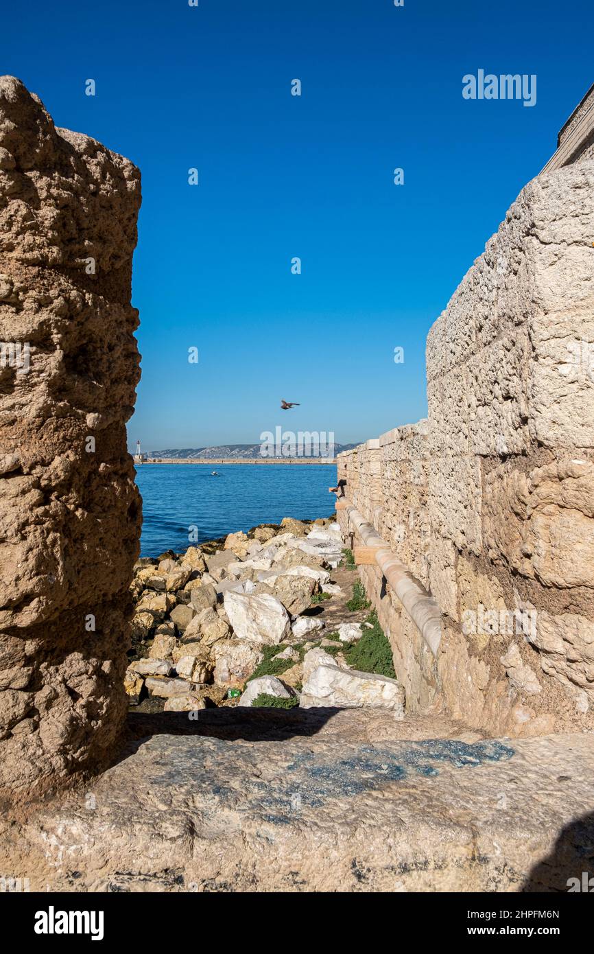 Port de la Joliette Marseille France Stock Photo Alamy