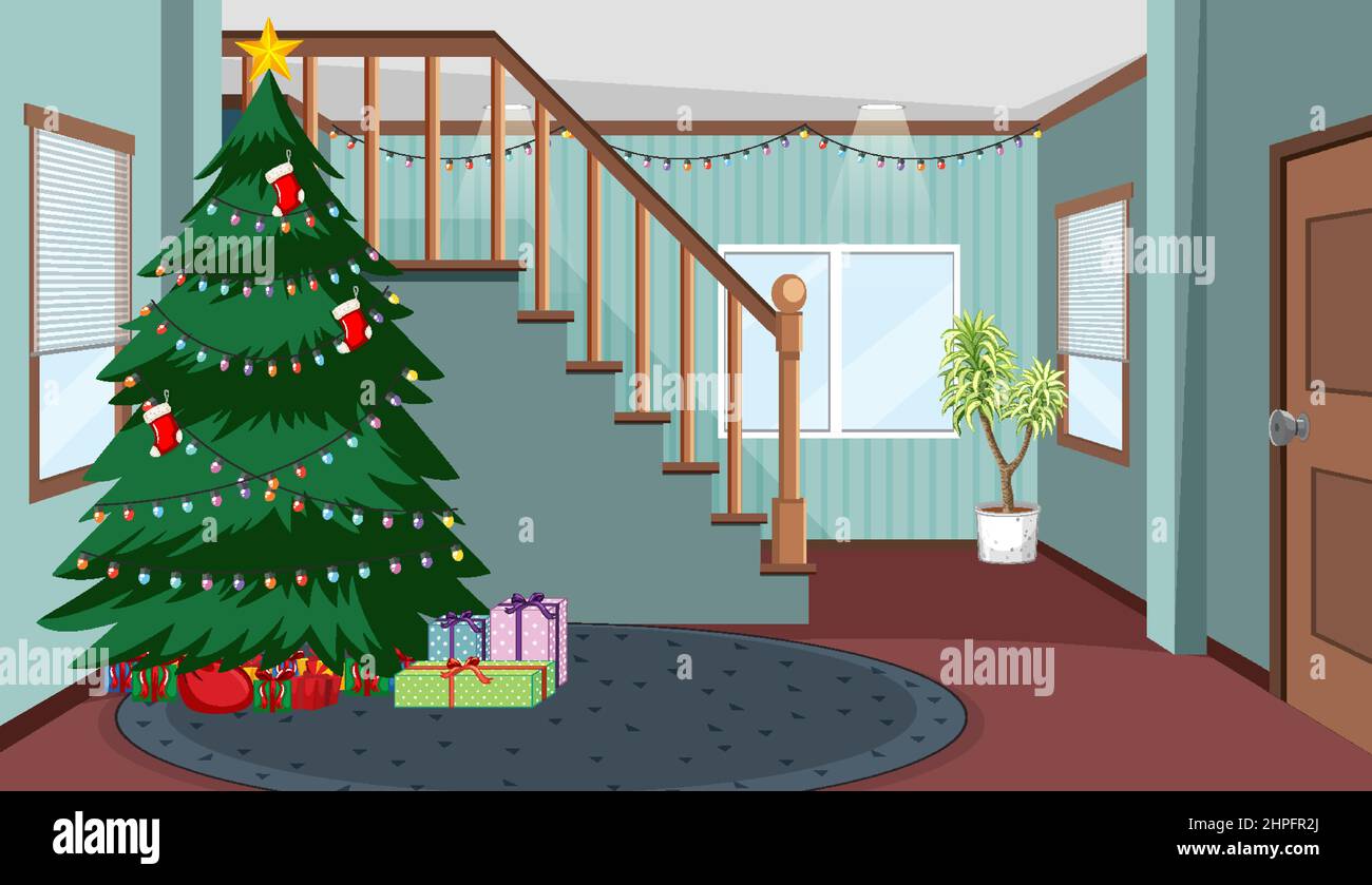 Place for presents Stock Vector Images - Alamy