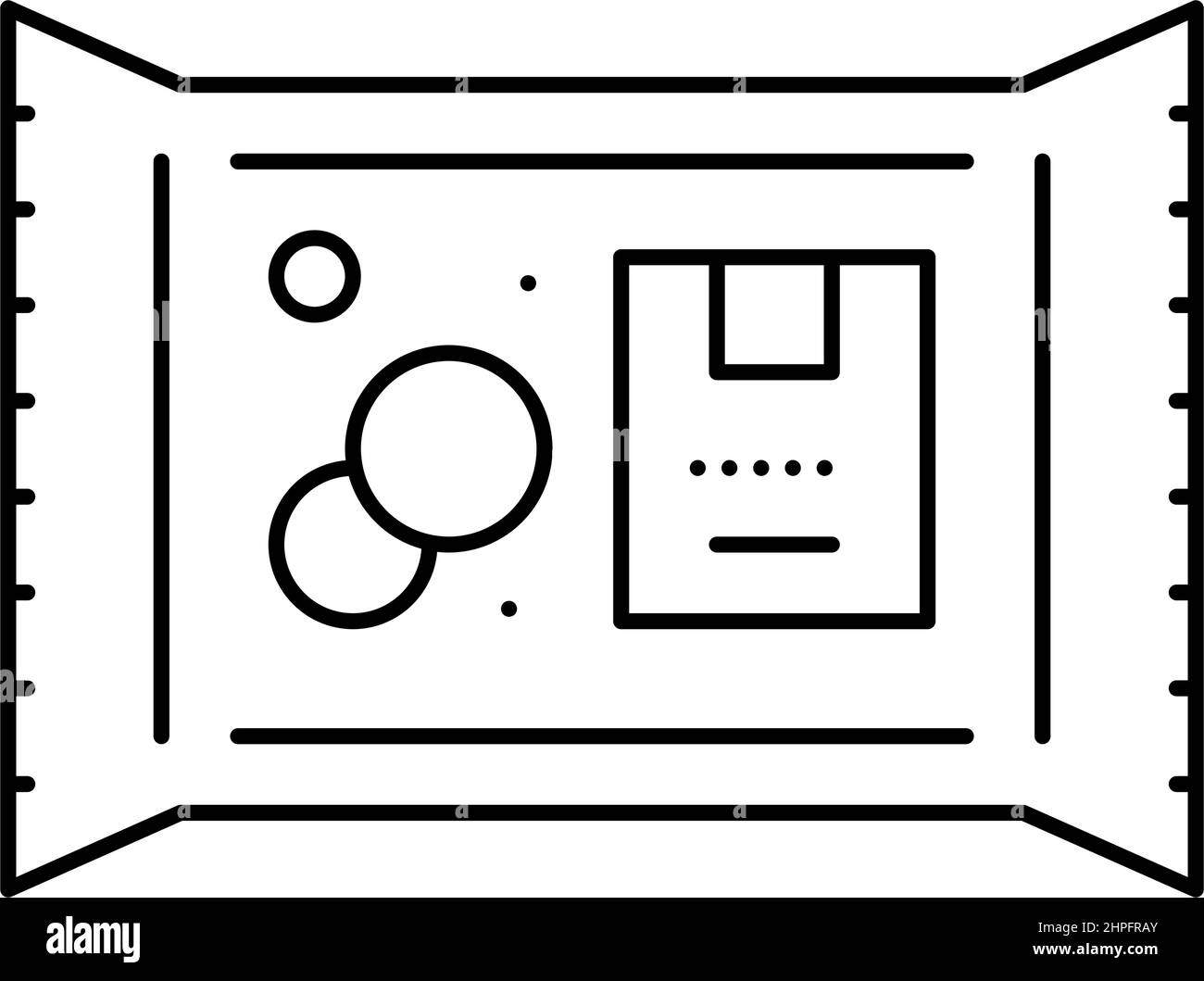 organic laundry soap line icon vector illustration Stock Vector Image ...
