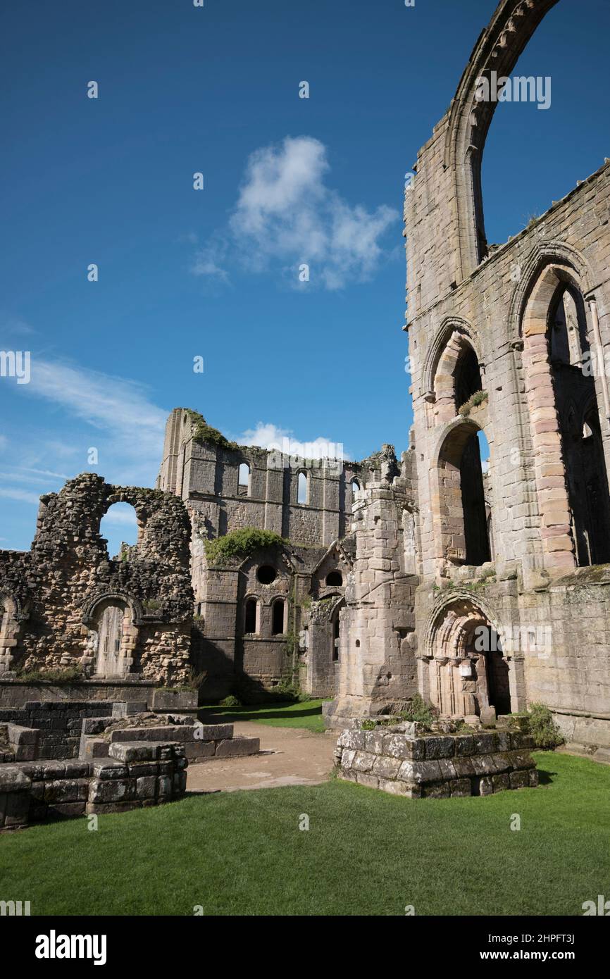 Fountains Abbey, Yorkshire, UK Stock Photo Alamy