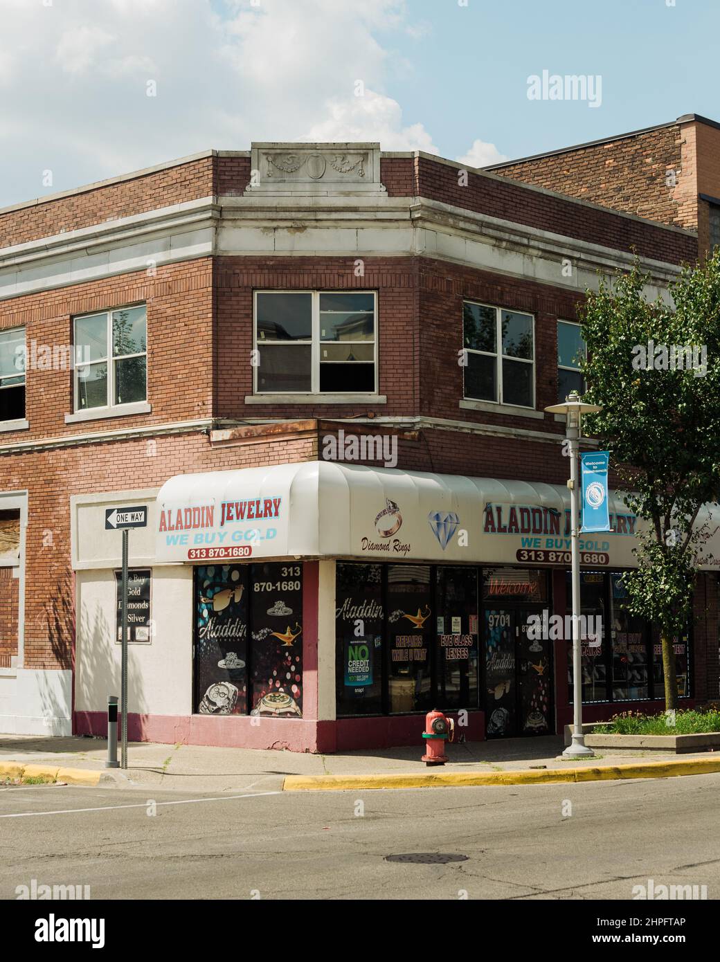 Aladdin Jewelry in Hamtramck Detroit Michigan Stock Photo Alamy