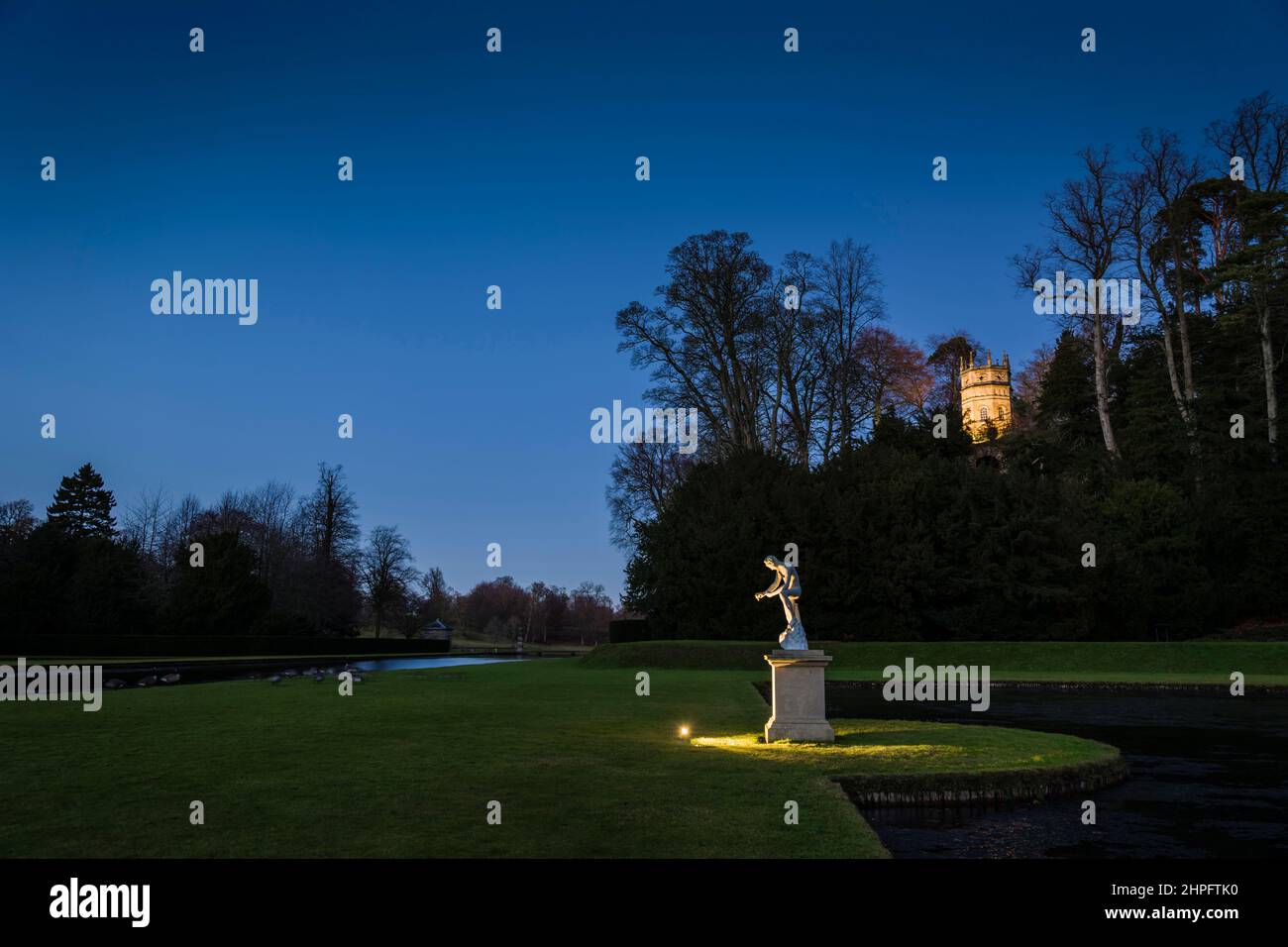 Studley Royal, World Heritage Site, Yorkshire, UK Stock Photo Alamy