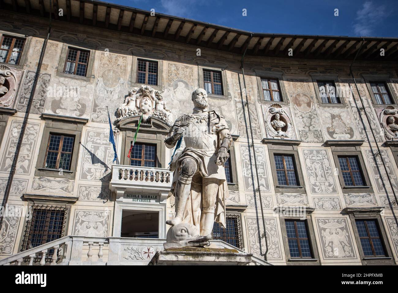 Italy, Tuscany, Pisa, Scuola Superiore Normale Stock Photo