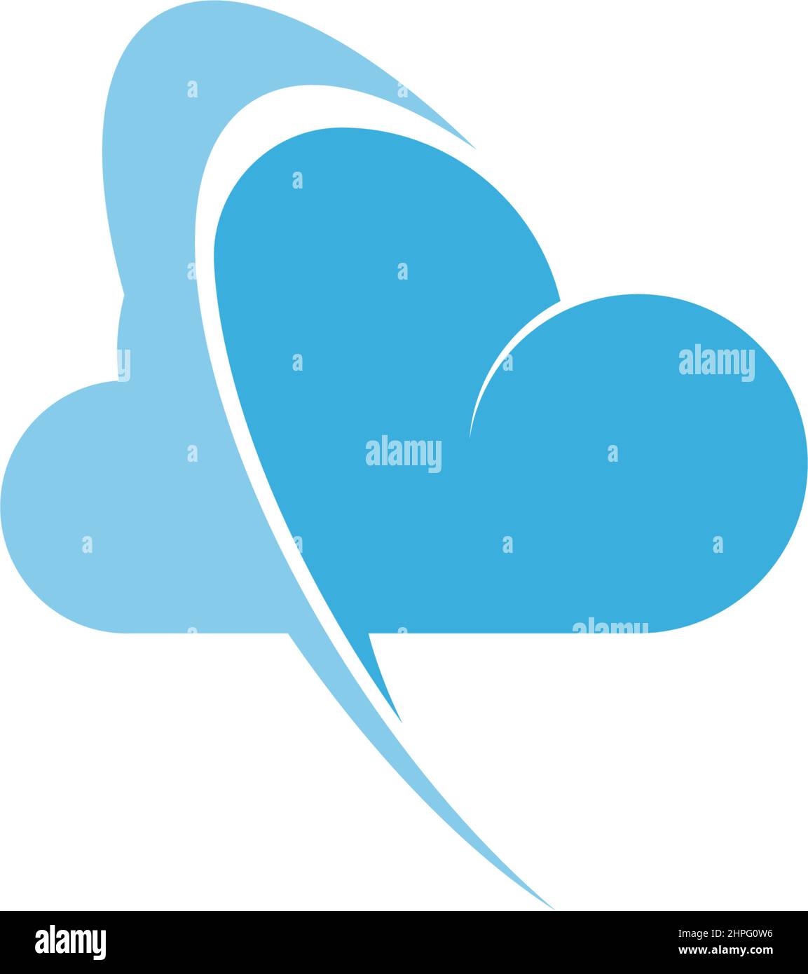 Cloud logo icon design illustration template vector Stock Vector Image ...