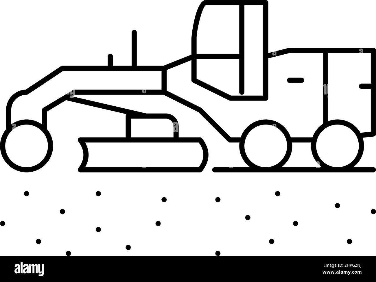 stages of pipeline construction line icon vector illustration Stock ...