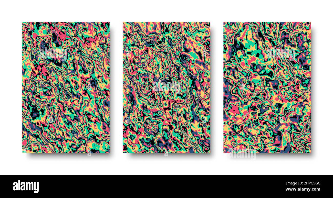 Abstract colorful cover background set Stock Vector Image & Art - Alamy