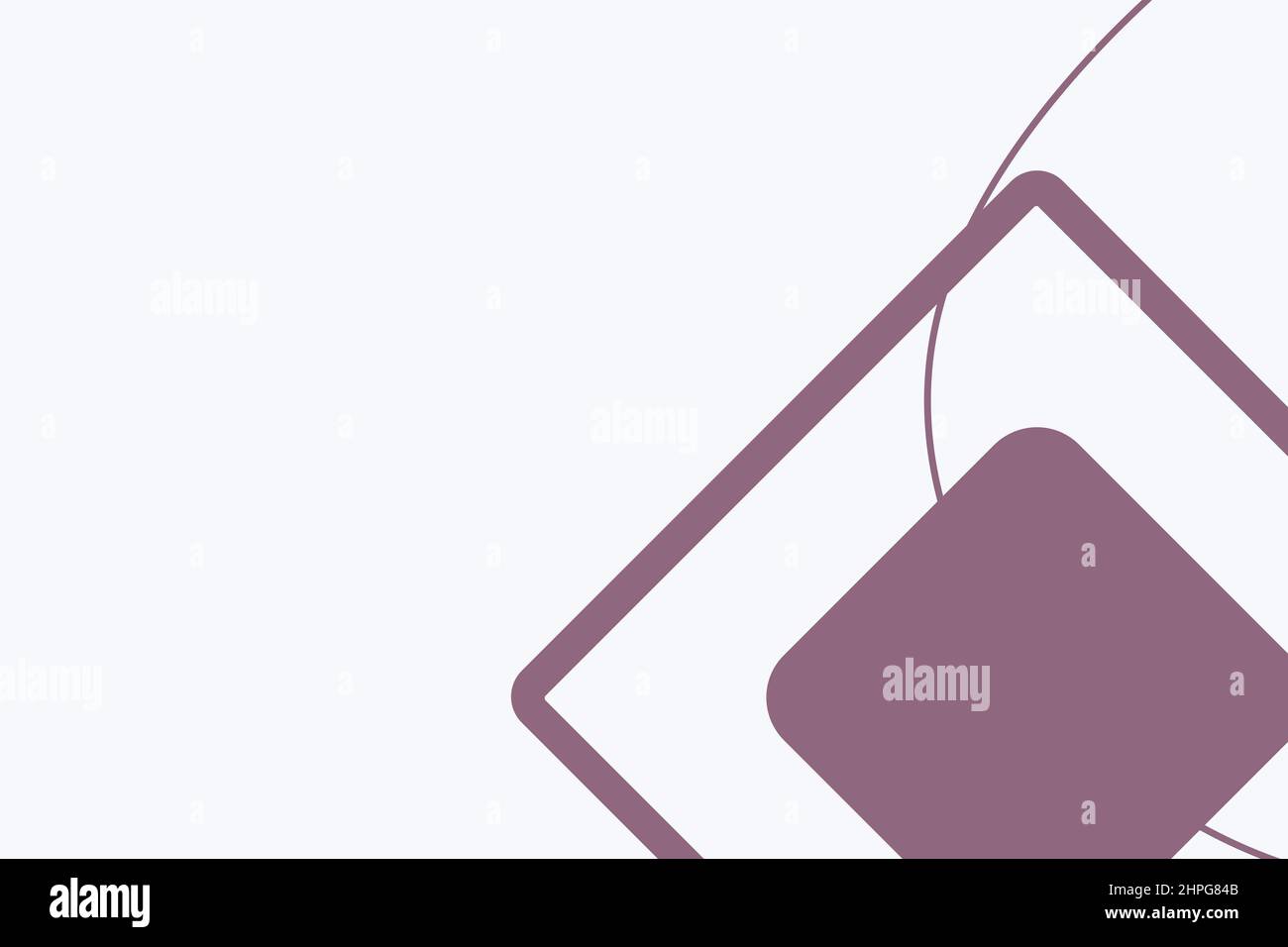 Colorful trendy simple background with organic abstract elements and ...
