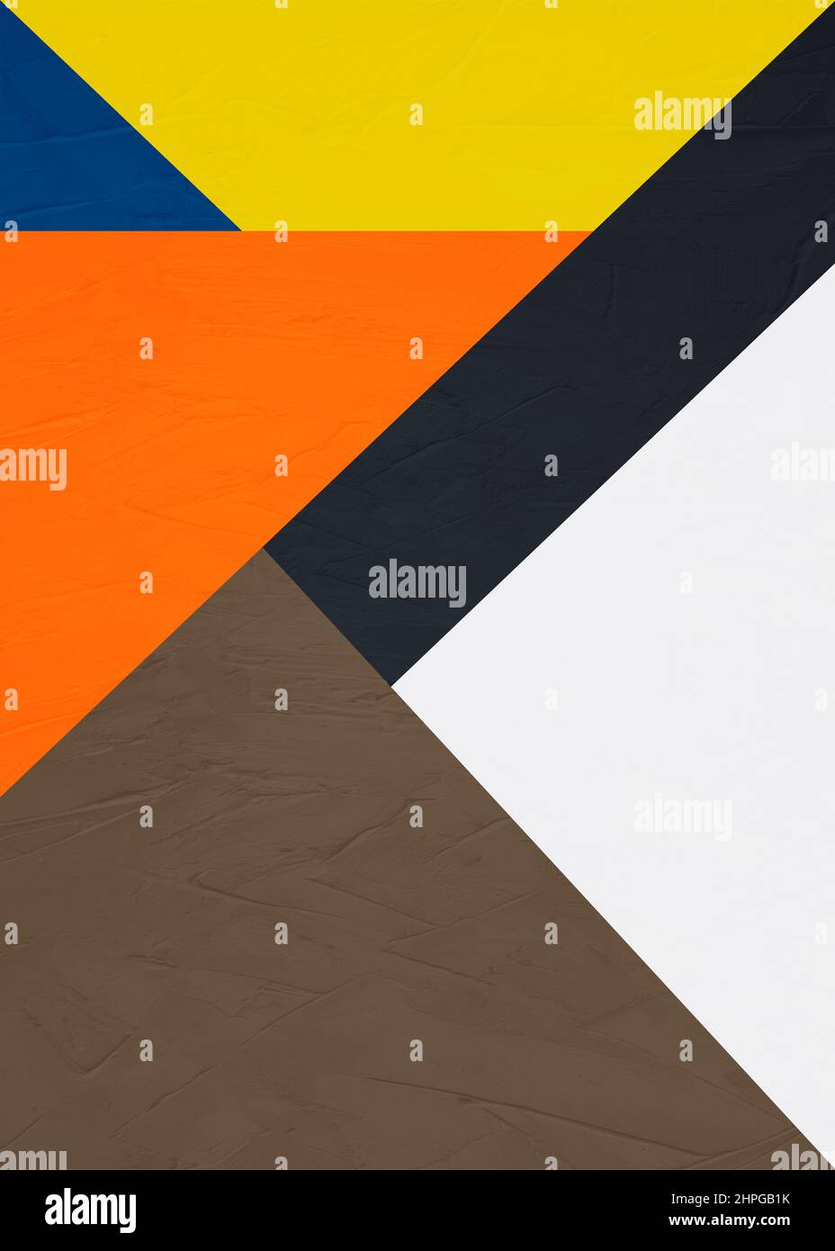 Abstract art of geometric shapes with colorful texture Stock Photo - Alamy