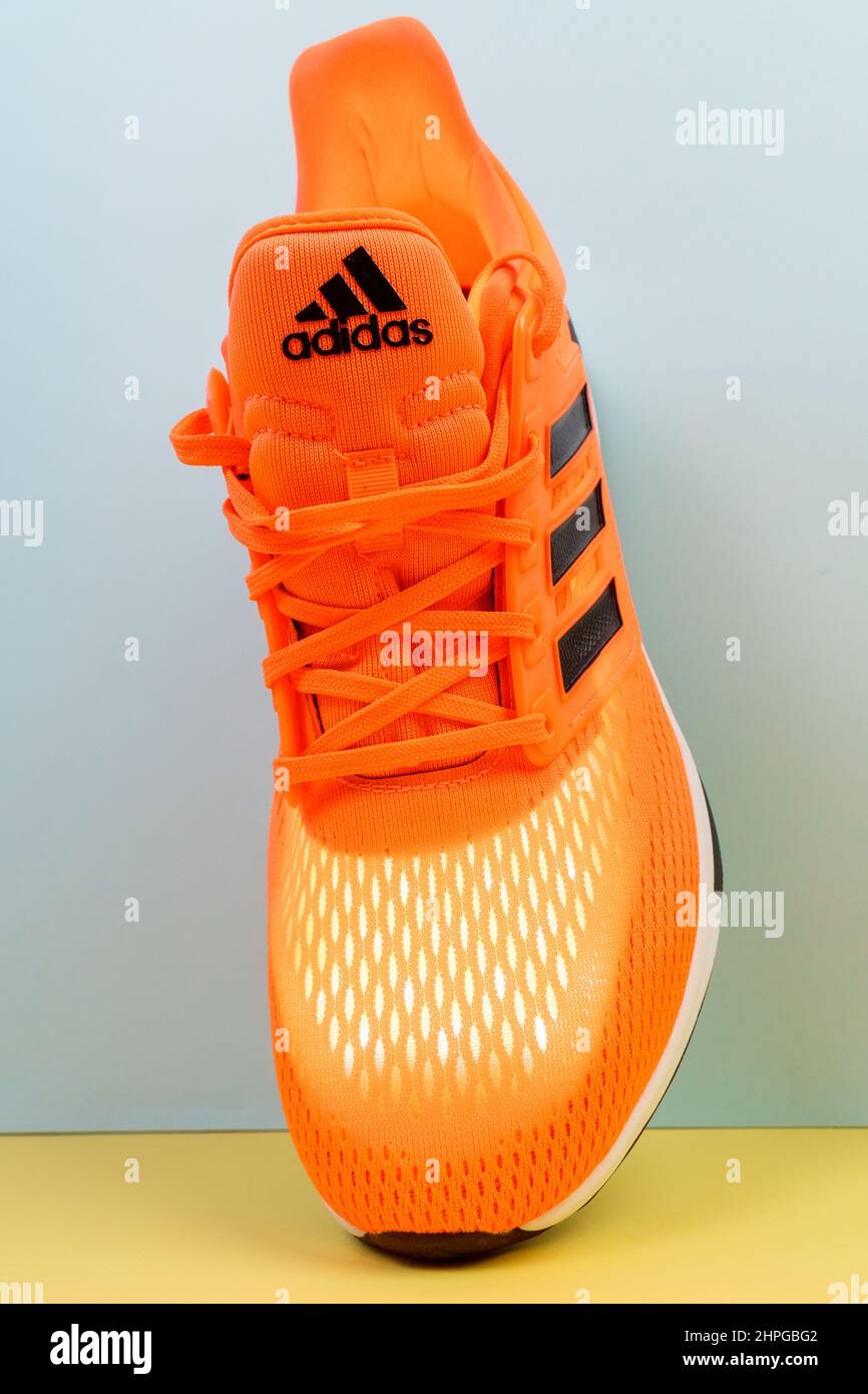 Adidas orange shoes hi-res stock photography and images - Alamy