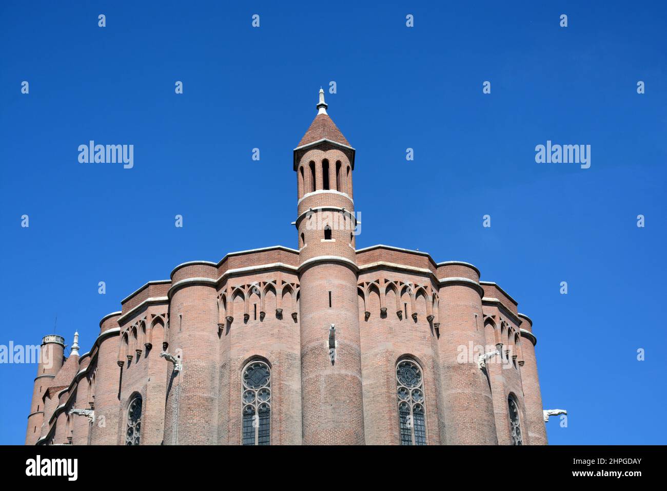 Sainte-Cecile cathedral, Albi, Tarn, Occitanie, France Stock Photo