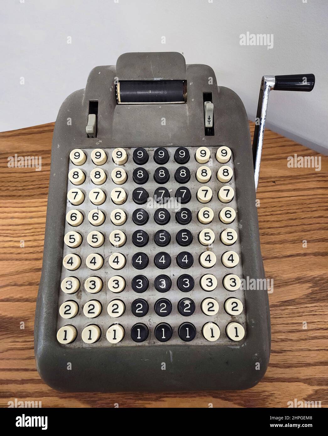 Old adding machine hires stock photography and images Alamy