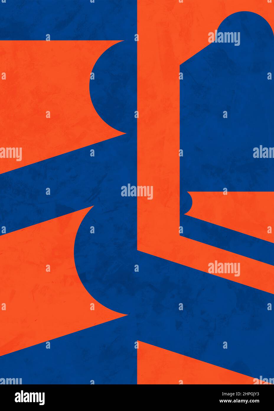 Abstract art of geometric shapes with colorful texture Stock Photo - Alamy