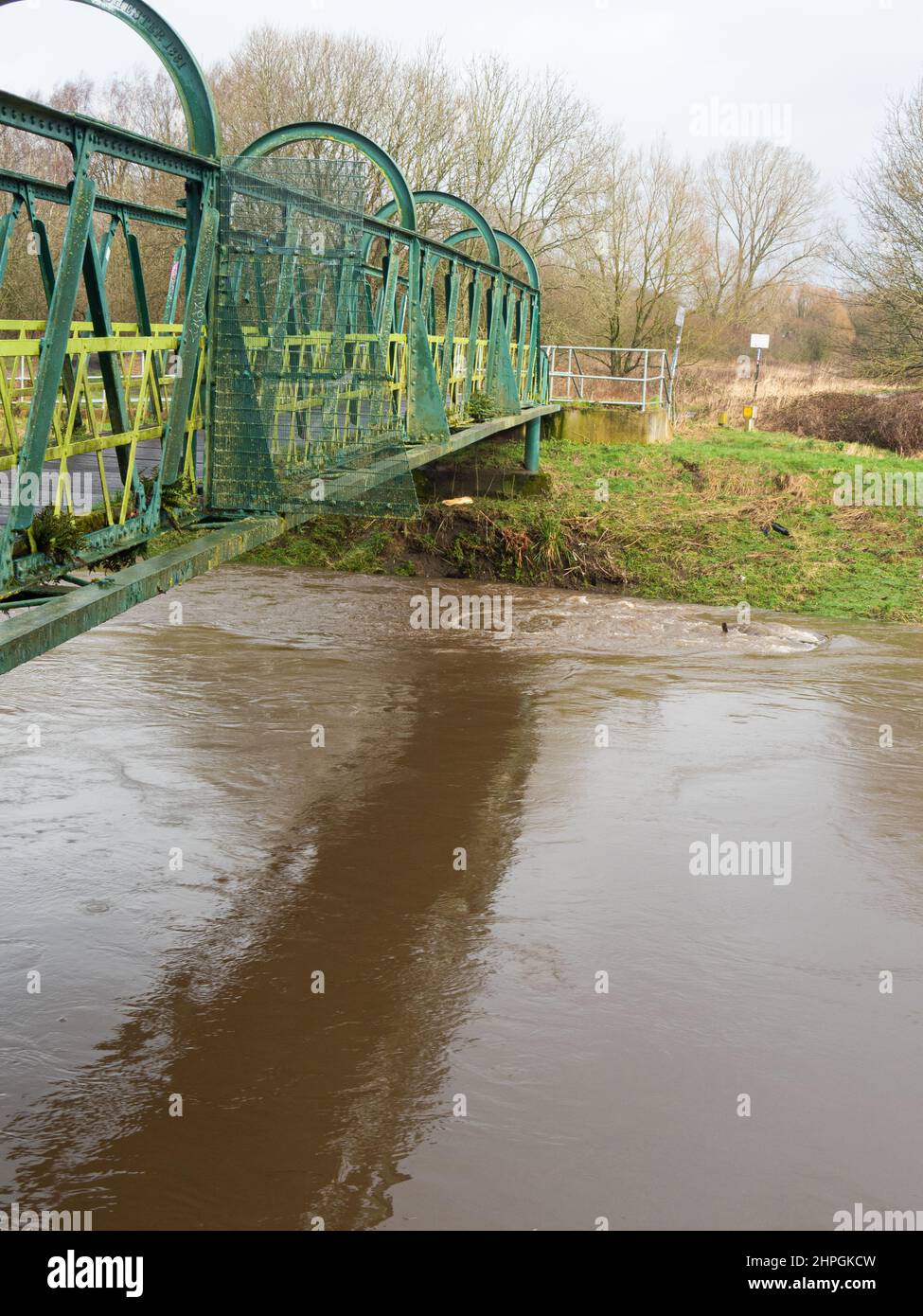 Sale Water Park 21.02.22 Flooded Stock Photo Alamy